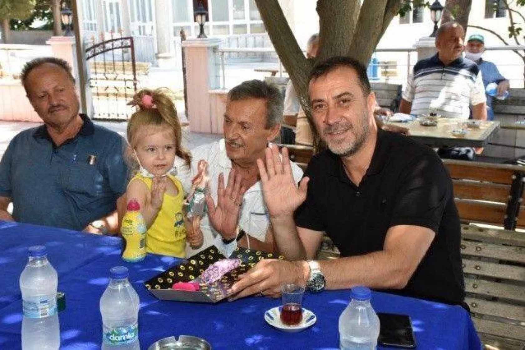 Başkan Yılmaz bayramı vatandaşlarla birlikte geçirdi
