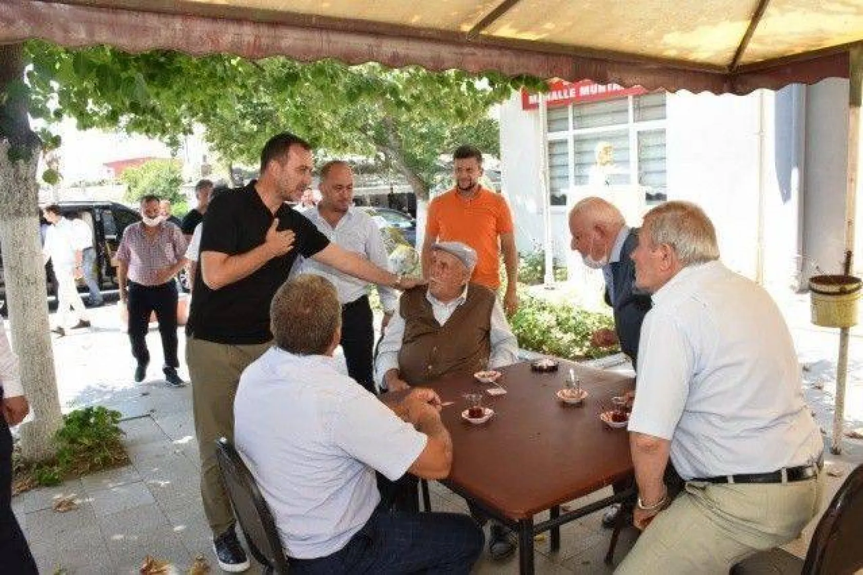 Başkan Yılmaz bayramı vatandaşlarla birlikte geçirdi