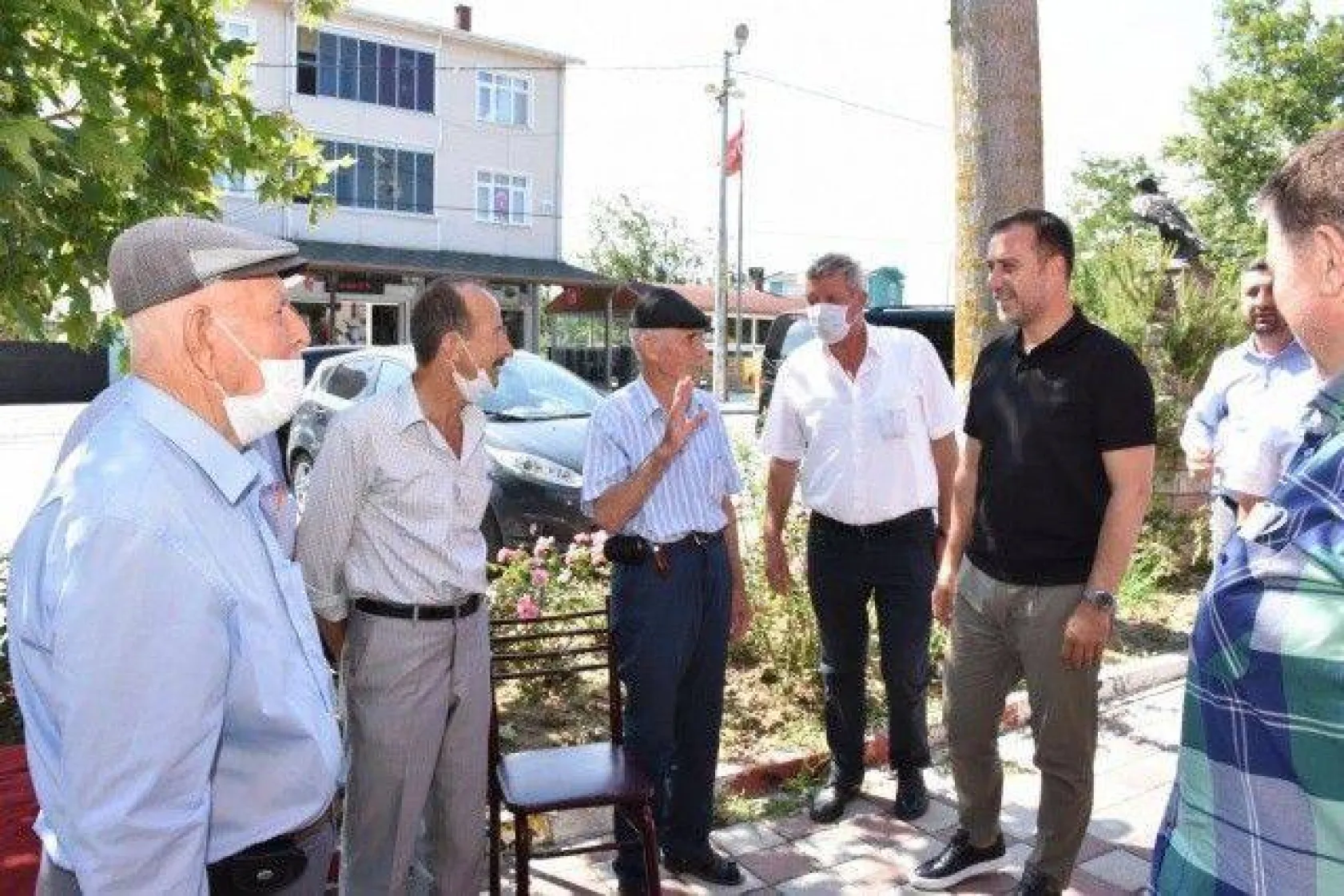 Başkan Yılmaz bayramı vatandaşlarla birlikte geçirdi