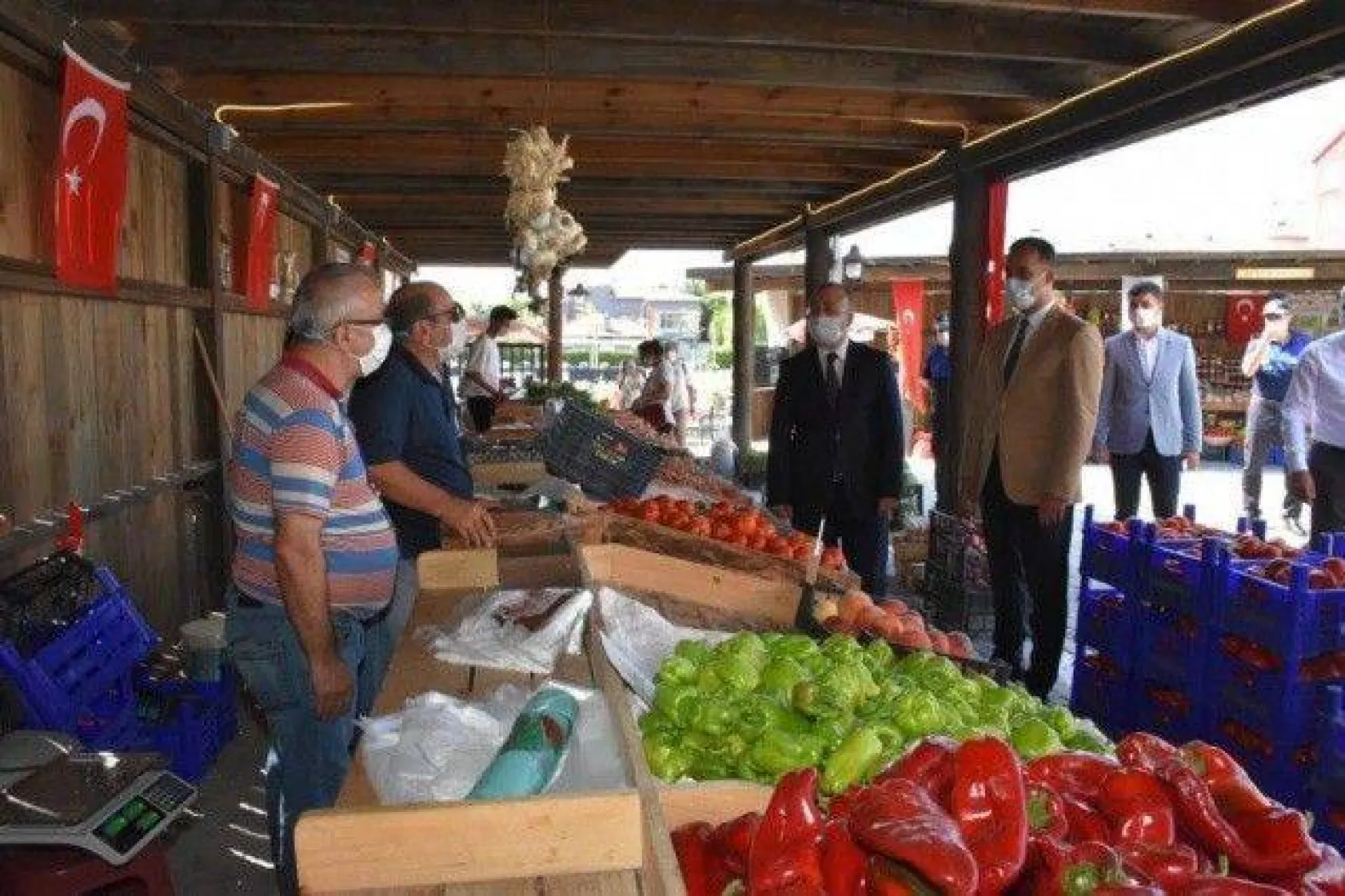 Başkan Yılmaz Kovid-19 Denetimine Katıldı