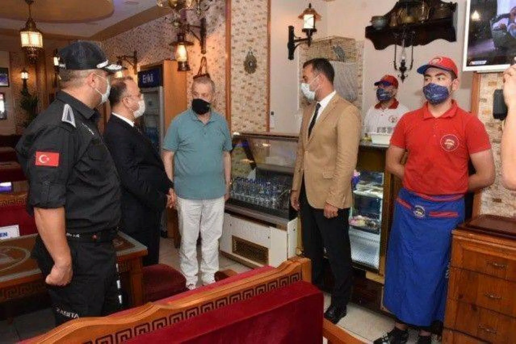 Başkan Yılmaz Kovid-19 Denetimine Katıldı