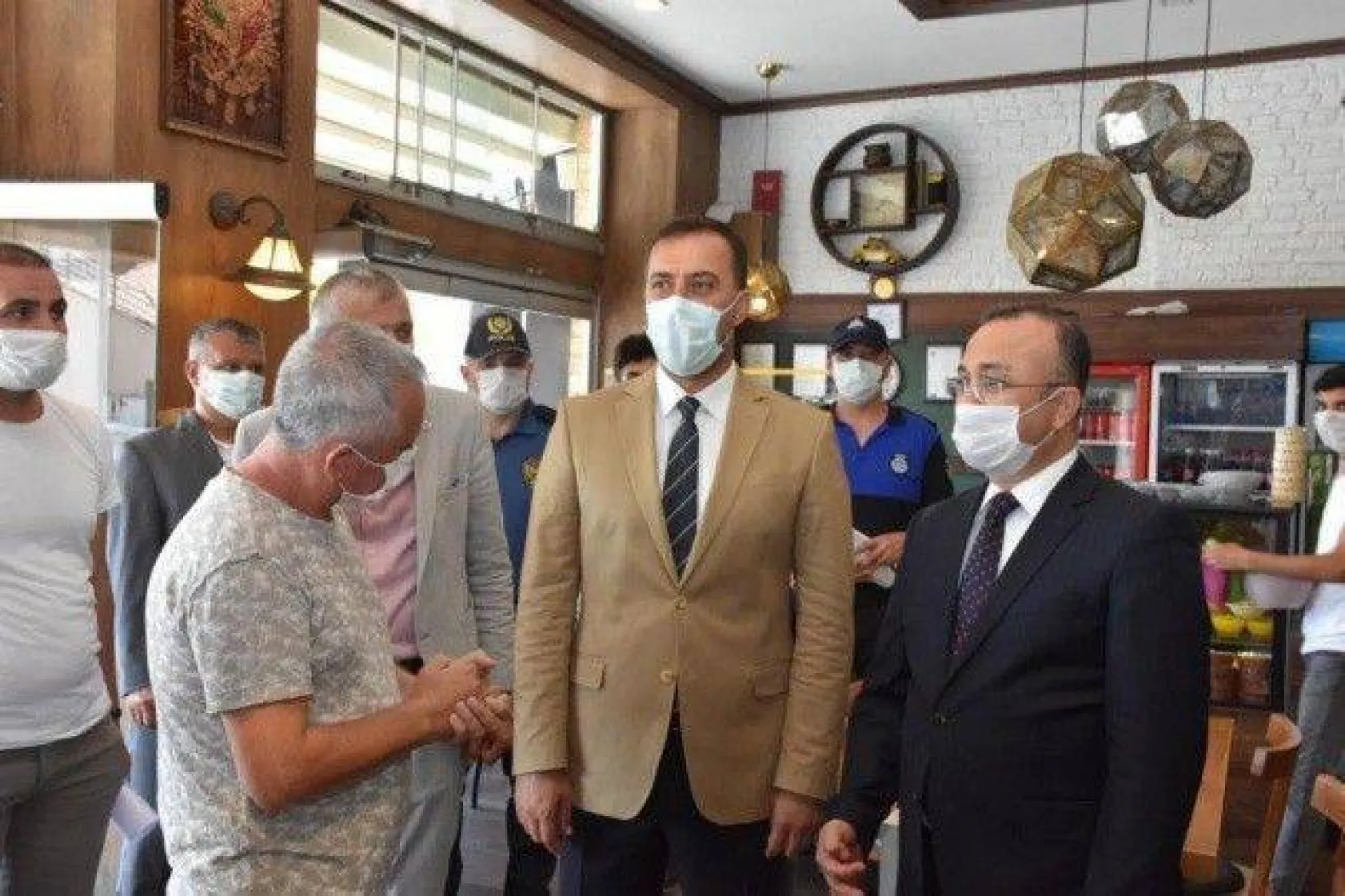 Başkan Yılmaz Kovid-19 Denetimine Katıldı