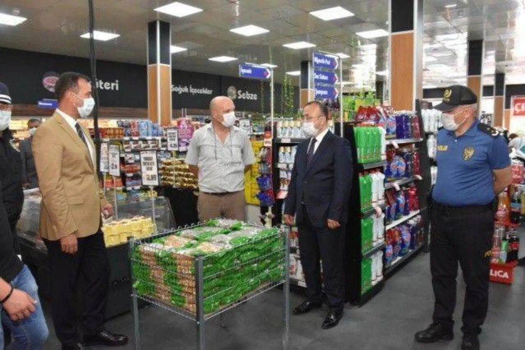 Başkan Yılmaz Kovid-19 Denetimine Katıldı