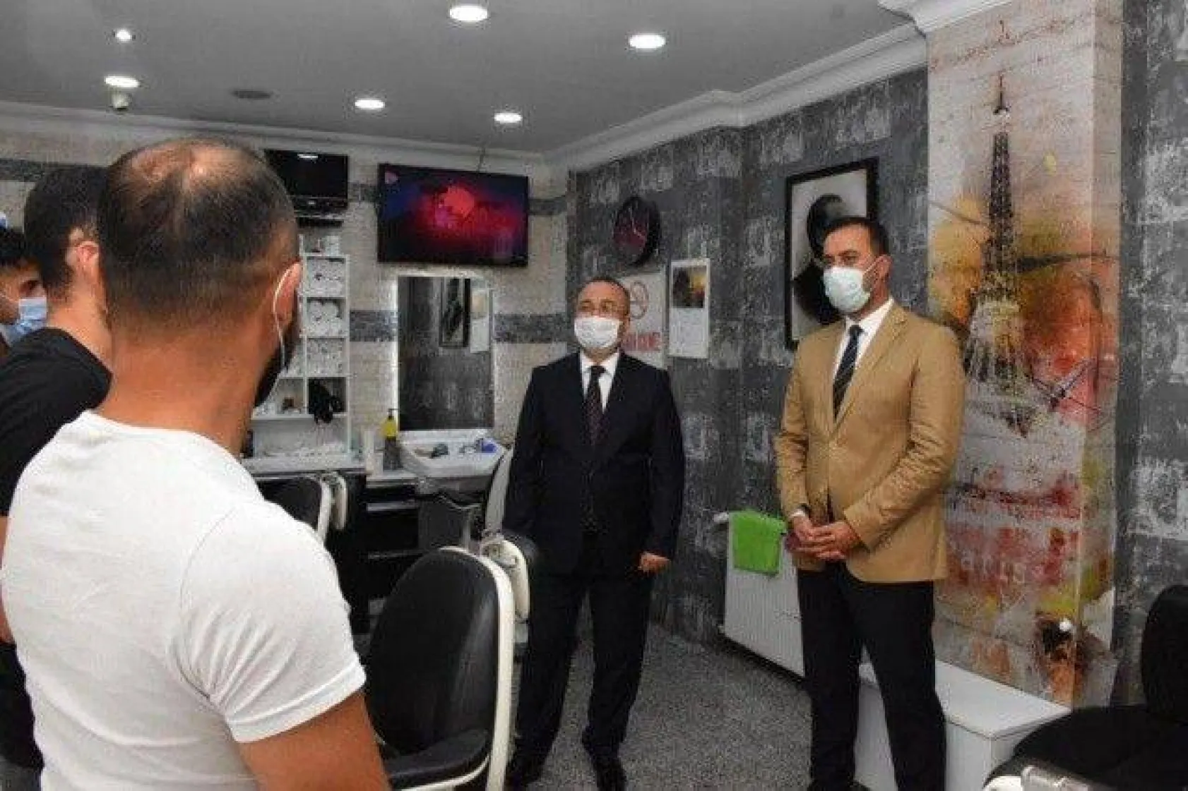 Başkan Yılmaz Kovid-19 Denetimine Katıldı