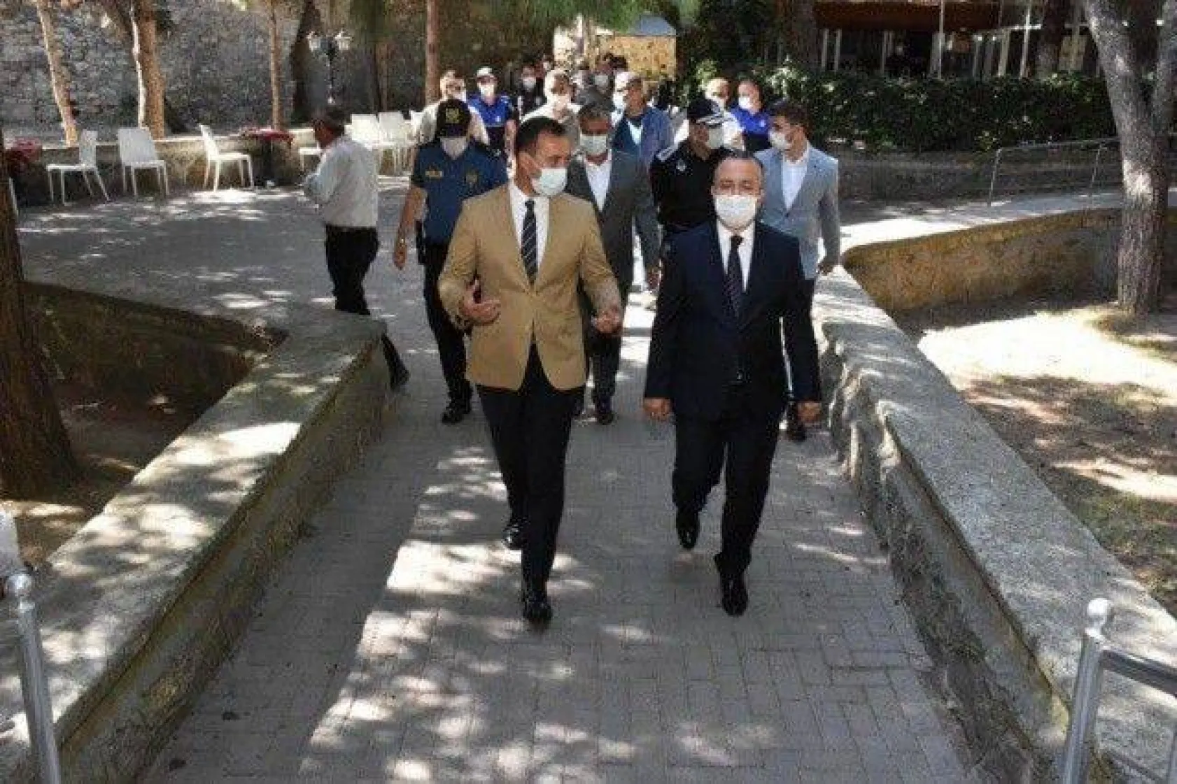 Başkan Yılmaz Kovid-19 Denetimine Katıldı