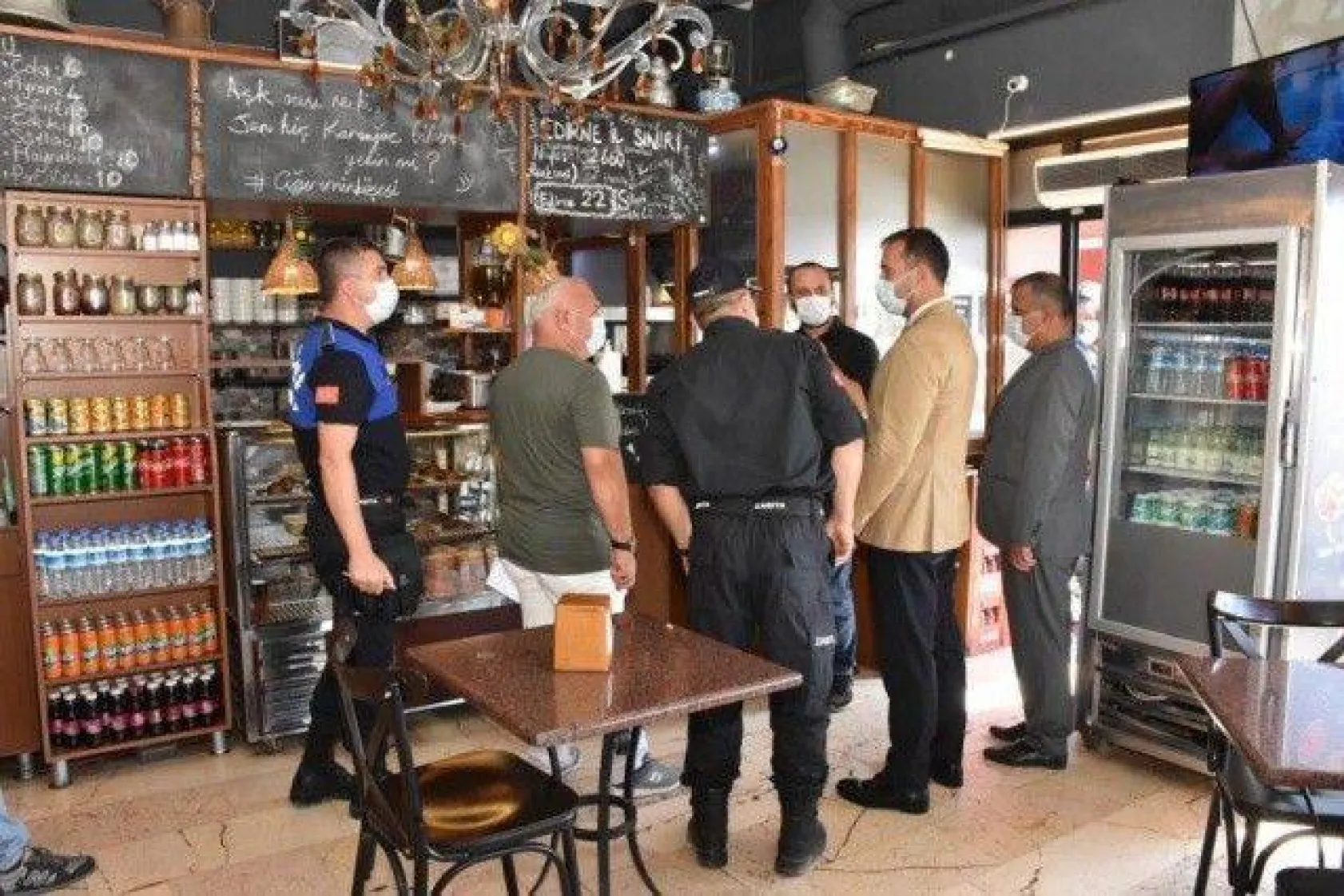 Başkan Yılmaz Kovid-19 Denetimine Katıldı