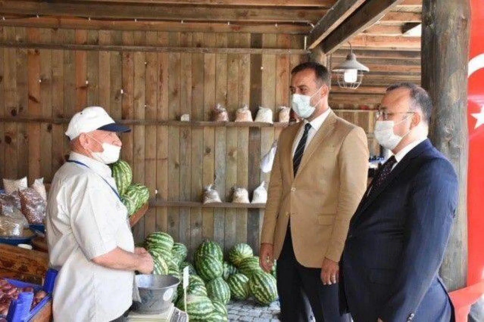 Başkan Yılmaz Kovid-19 Denetimine Katıldı