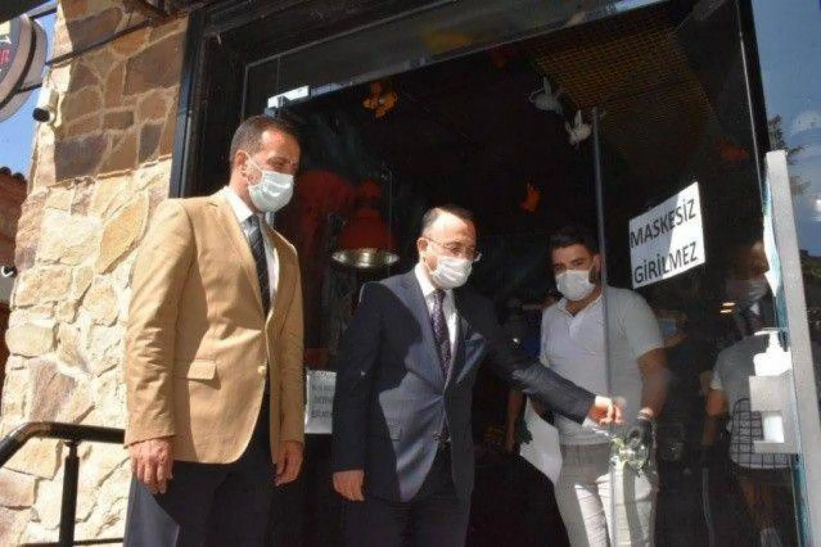 Başkan Yılmaz Kovid-19 Denetimine Katıldı