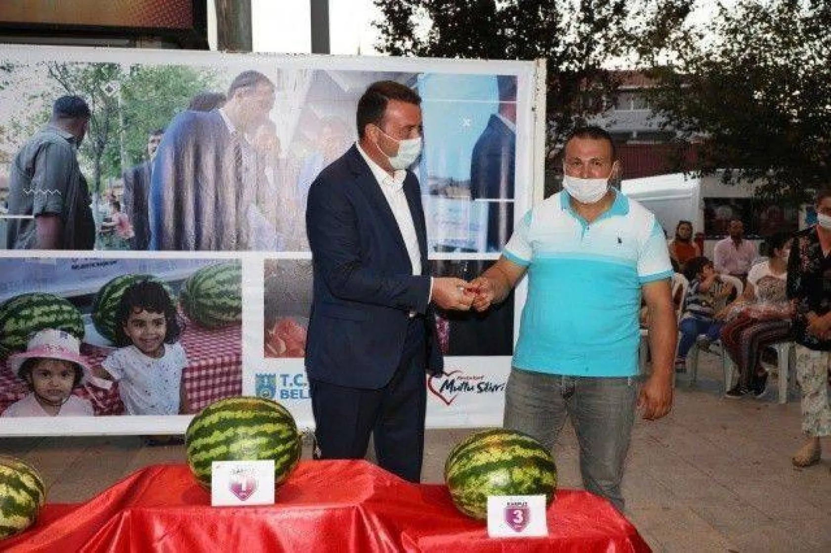 Silivri Kadıköy'de En İyi Karpuz Üreticileri Yarıştı