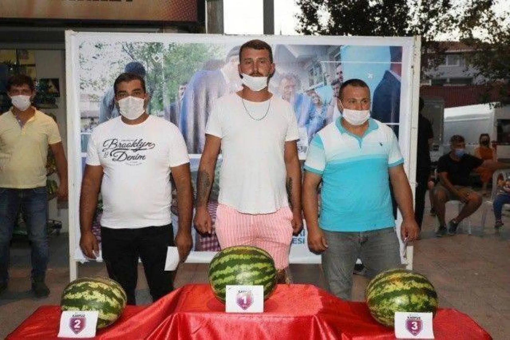 Silivri Kadıköy'de En İyi Karpuz Üreticileri Yarıştı