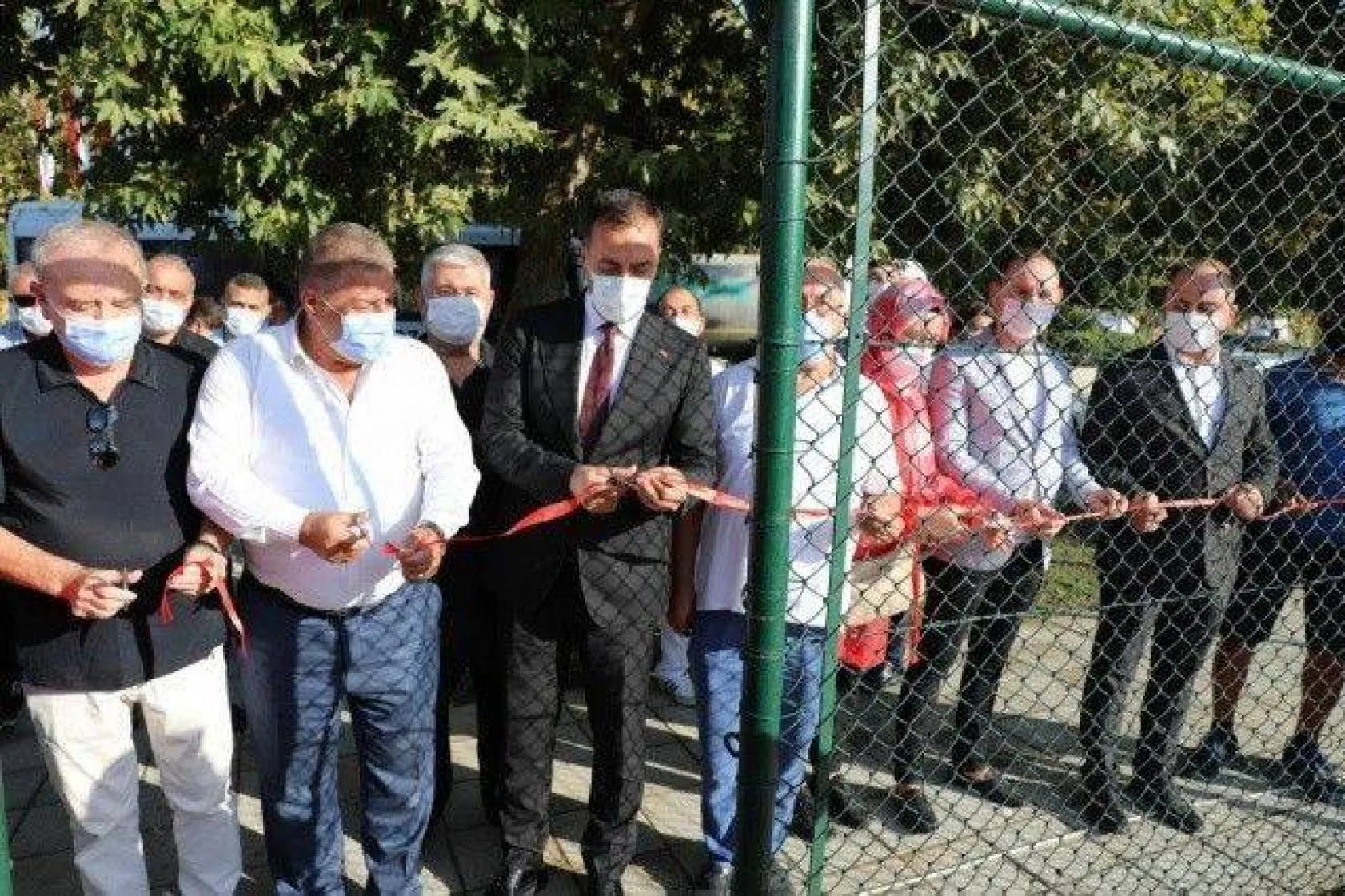 Aydan Siyavuş Basketbol Sahaları Törenle Açıldı