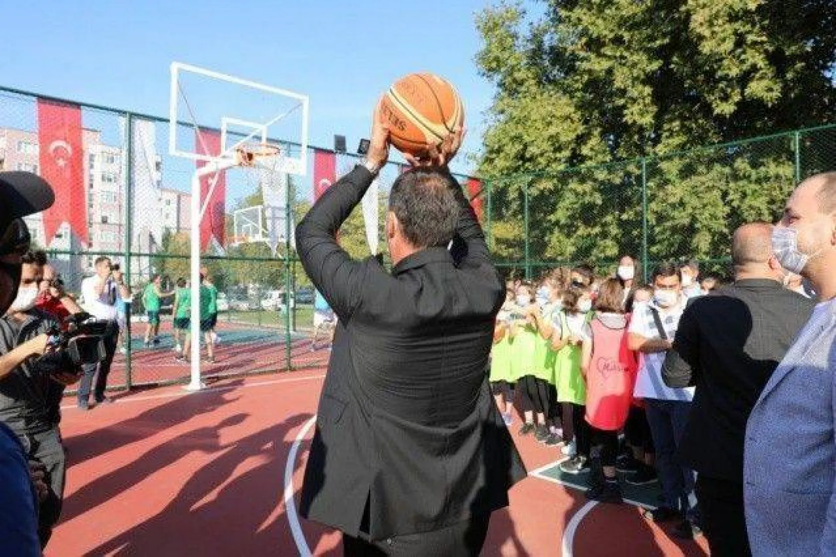 Aydan Siyavuş Basketbol Sahaları Törenle Açıldı