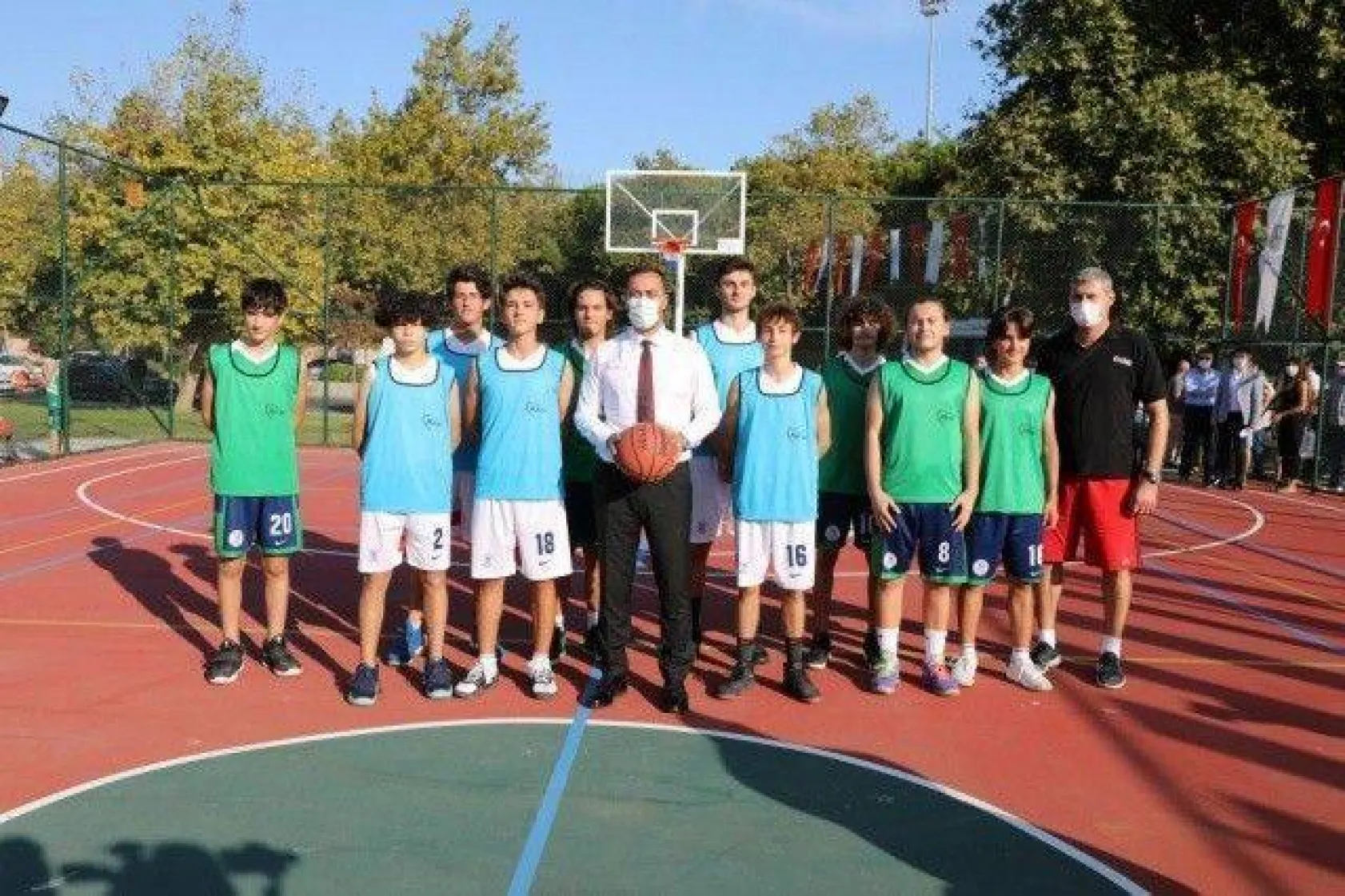 Aydan Siyavuş Basketbol Sahaları Törenle Açıldı