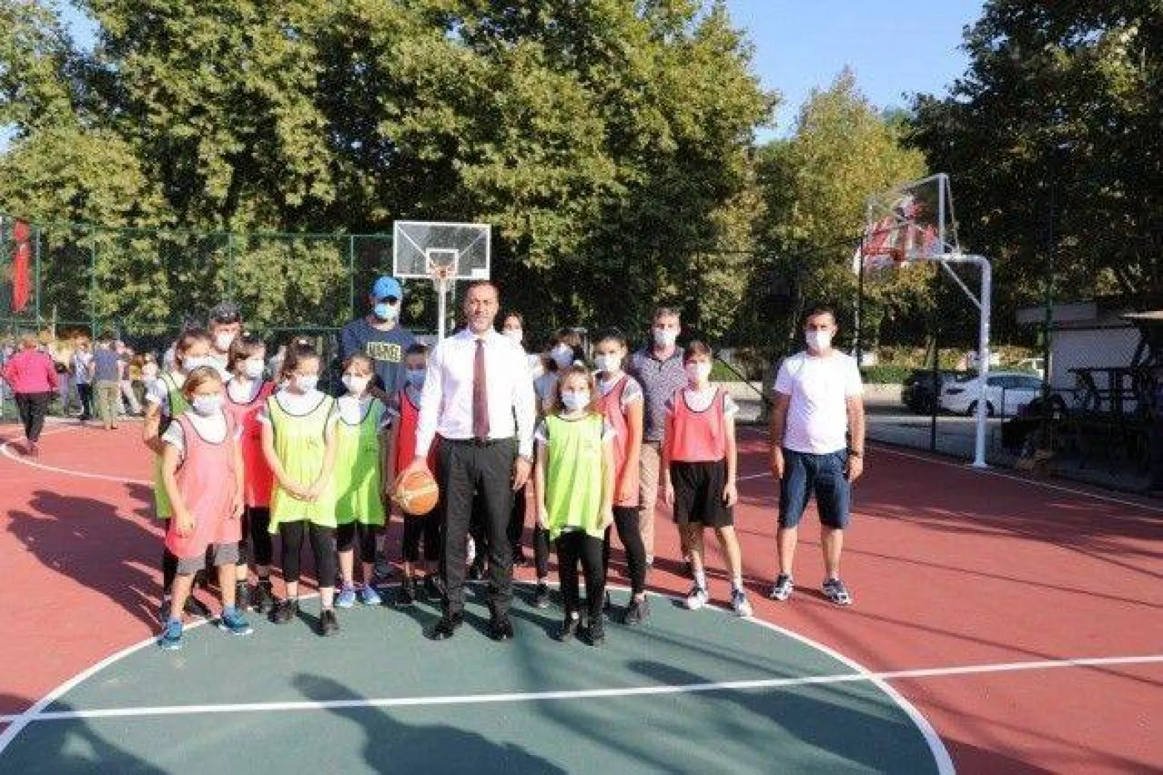 Aydan Siyavuş Basketbol Sahaları Törenle Açıldı