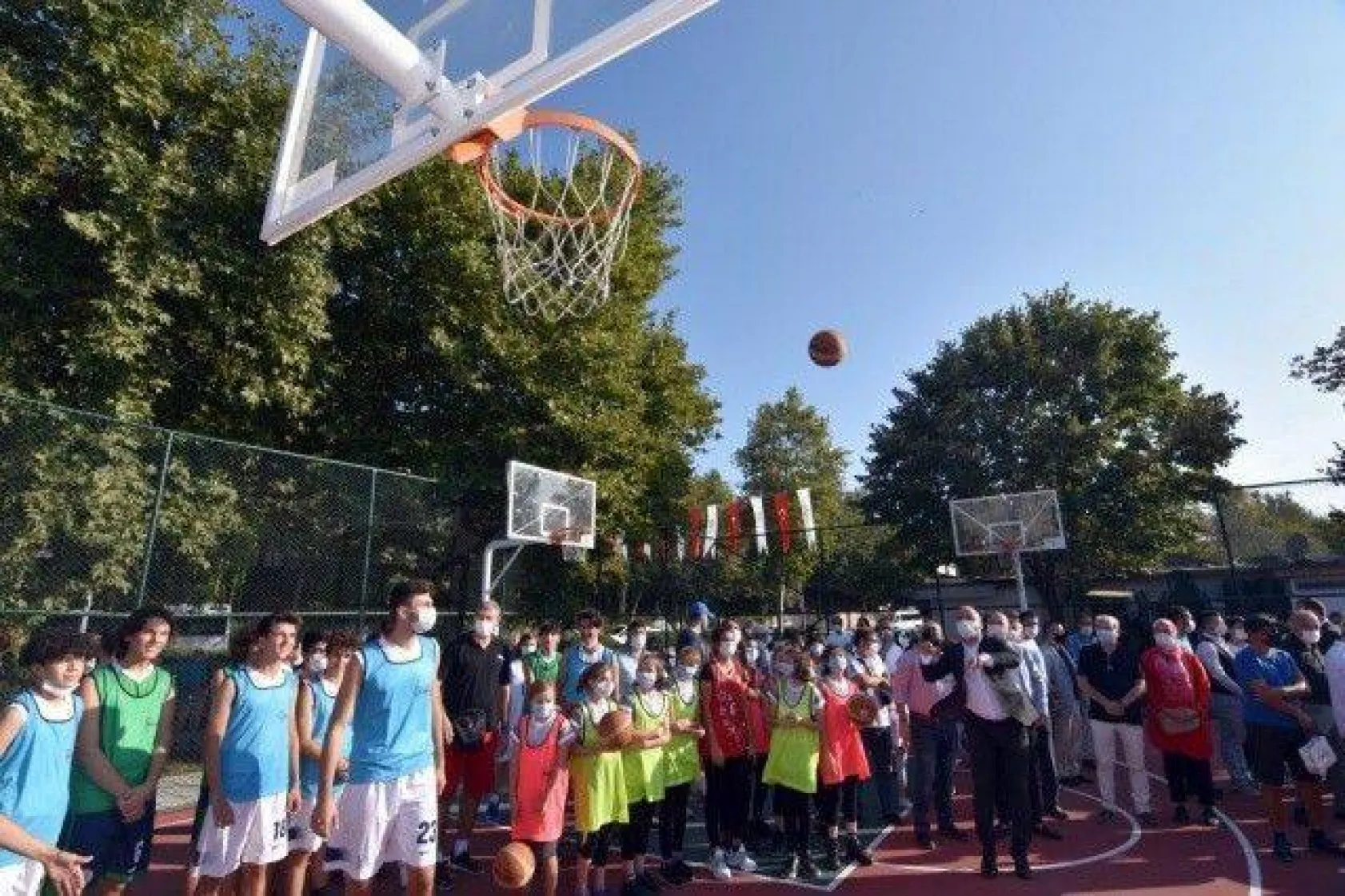 Aydan Siyavuş Basketbol Sahaları Törenle Açıldı
