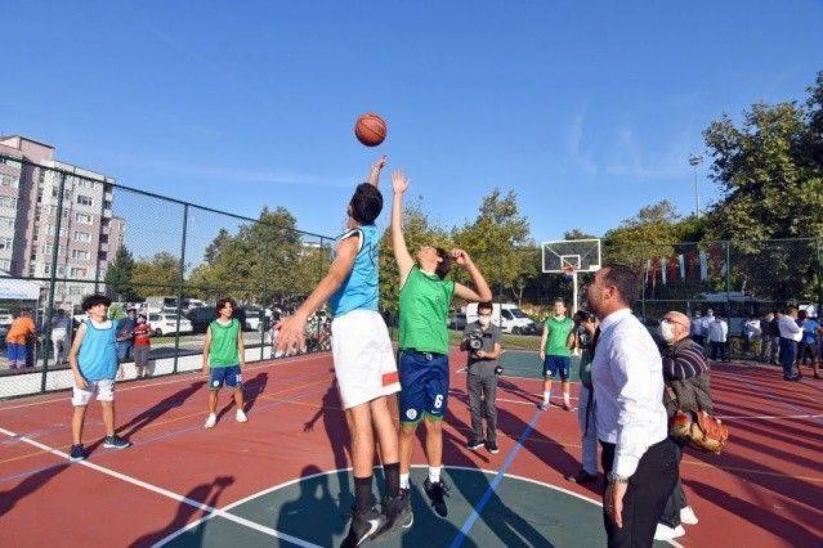 Aydan Siyavuş Basketbol Sahaları Törenle Açıldı