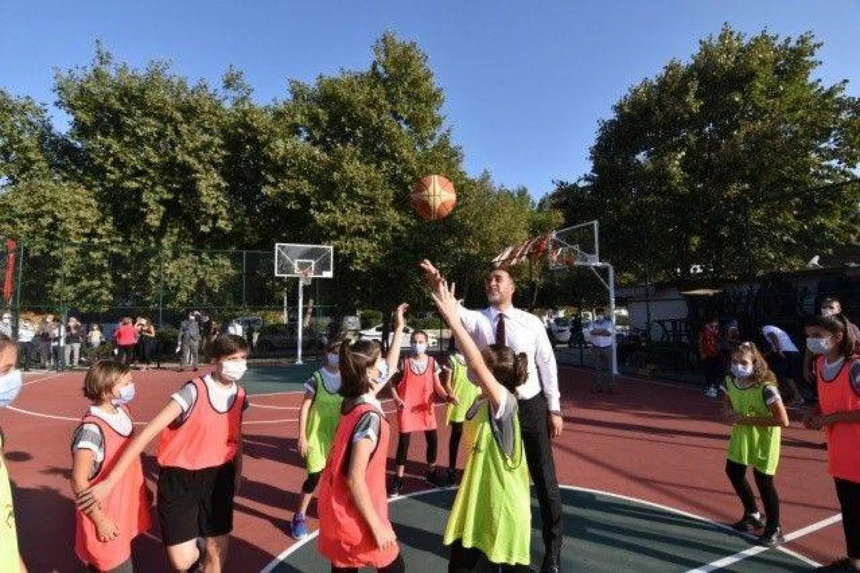 Aydan Siyavuş Basketbol Sahaları Törenle Açıldı