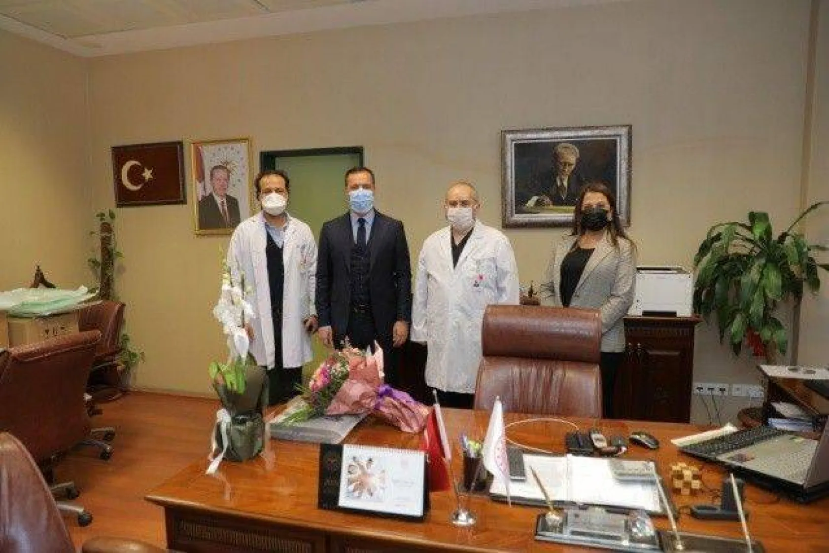 Başkan Yılmaz'dan Tıp Bayramı Ziyaretleri