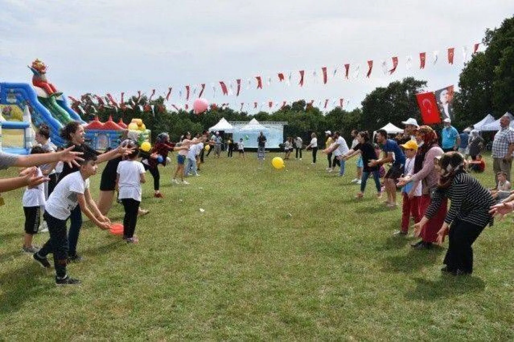 Silivri'de Festival Gibi 'Baba-Çocuk Şenliği'