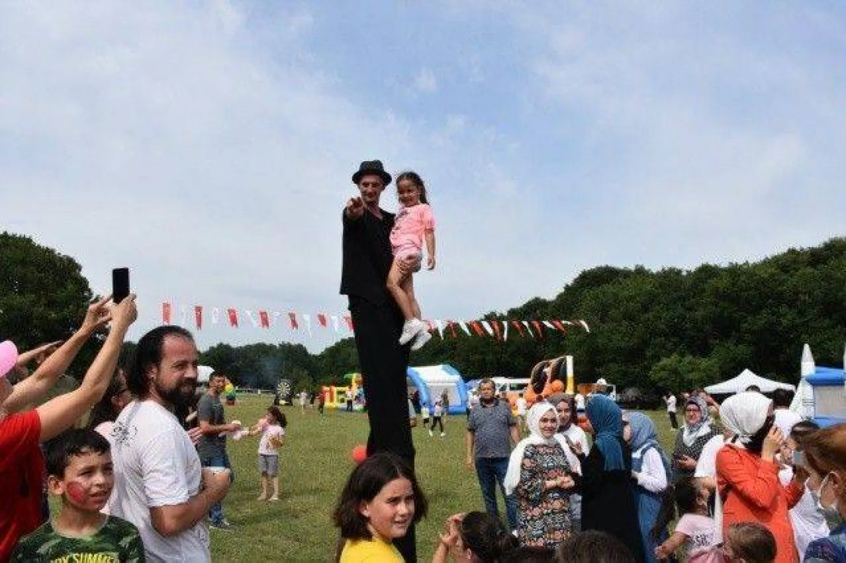 Silivri'de Festival Gibi 'Baba-Çocuk Şenliği'