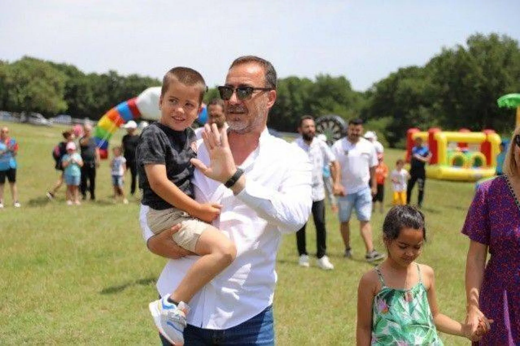 Silivri'de Festival Gibi 'Baba-Çocuk Şenliği'
