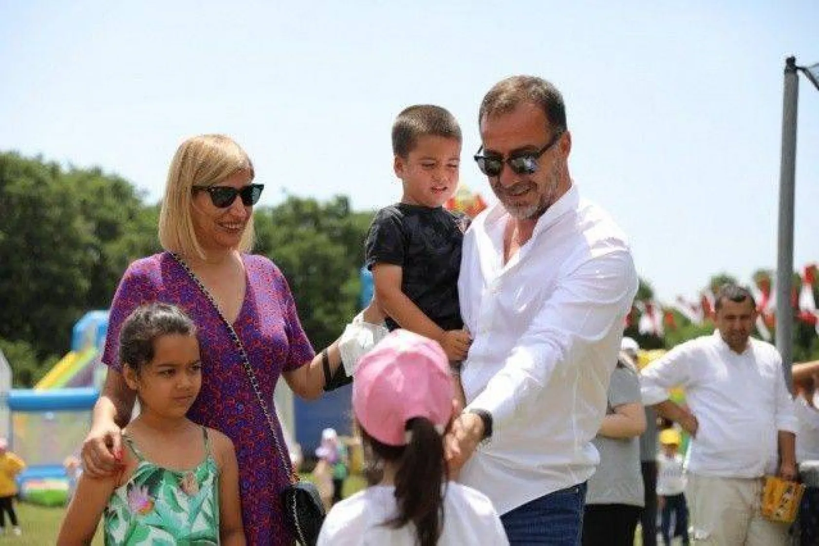 Silivri'de Festival Gibi 'Baba-Çocuk Şenliği'