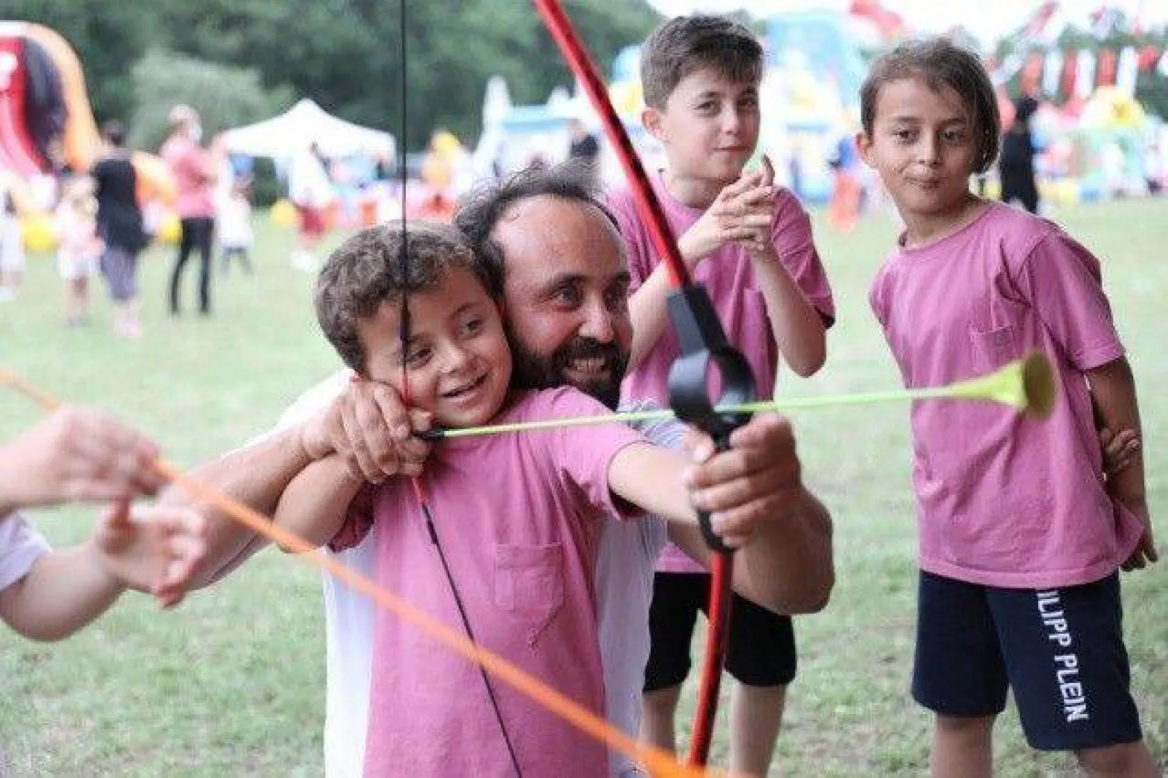Silivri'de Festival Gibi 'Baba-Çocuk Şenliği'