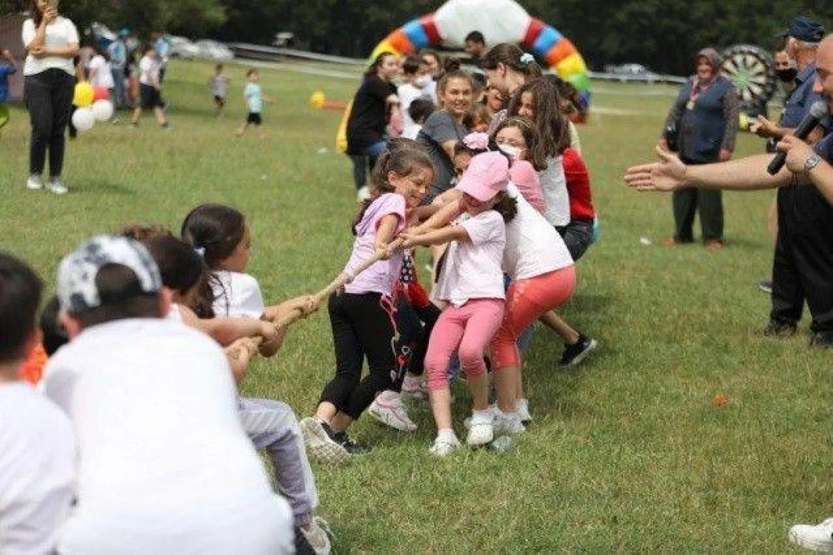 Silivri'de Festival Gibi 'Baba-Çocuk Şenliği'