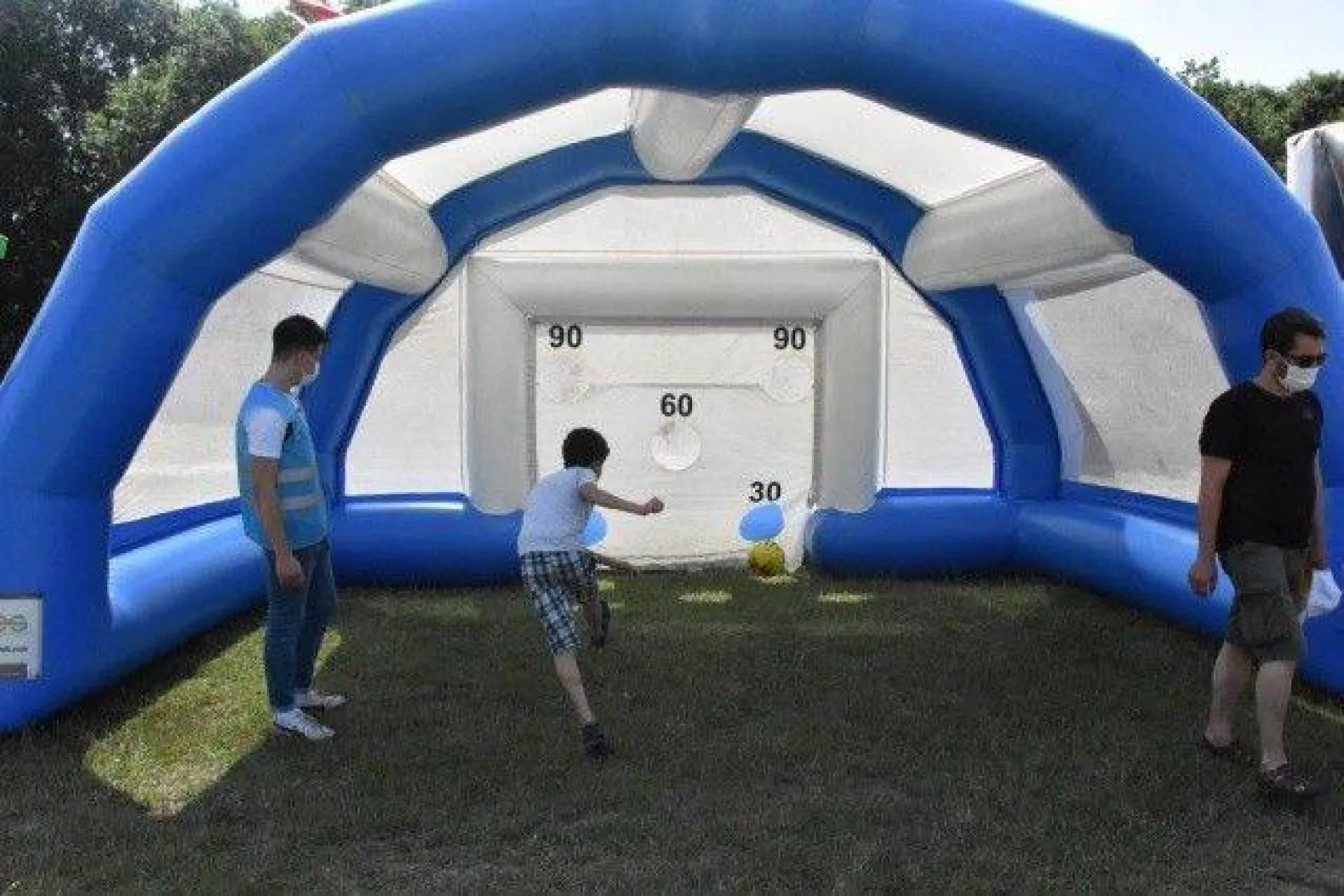 Silivri'de Festival Gibi 'Baba-Çocuk Şenliği'