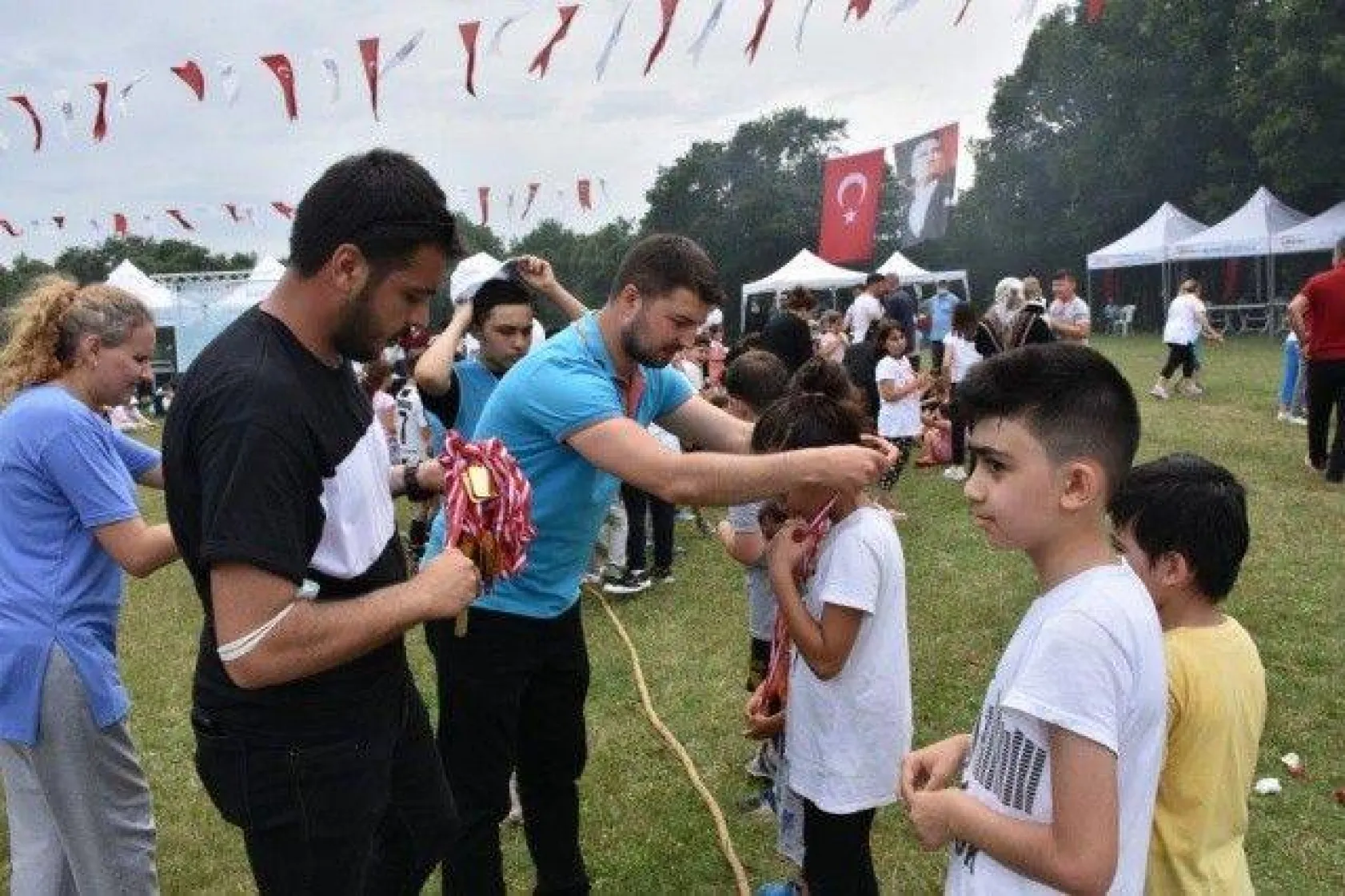 Silivri'de Festival Gibi 'Baba-Çocuk Şenliği'