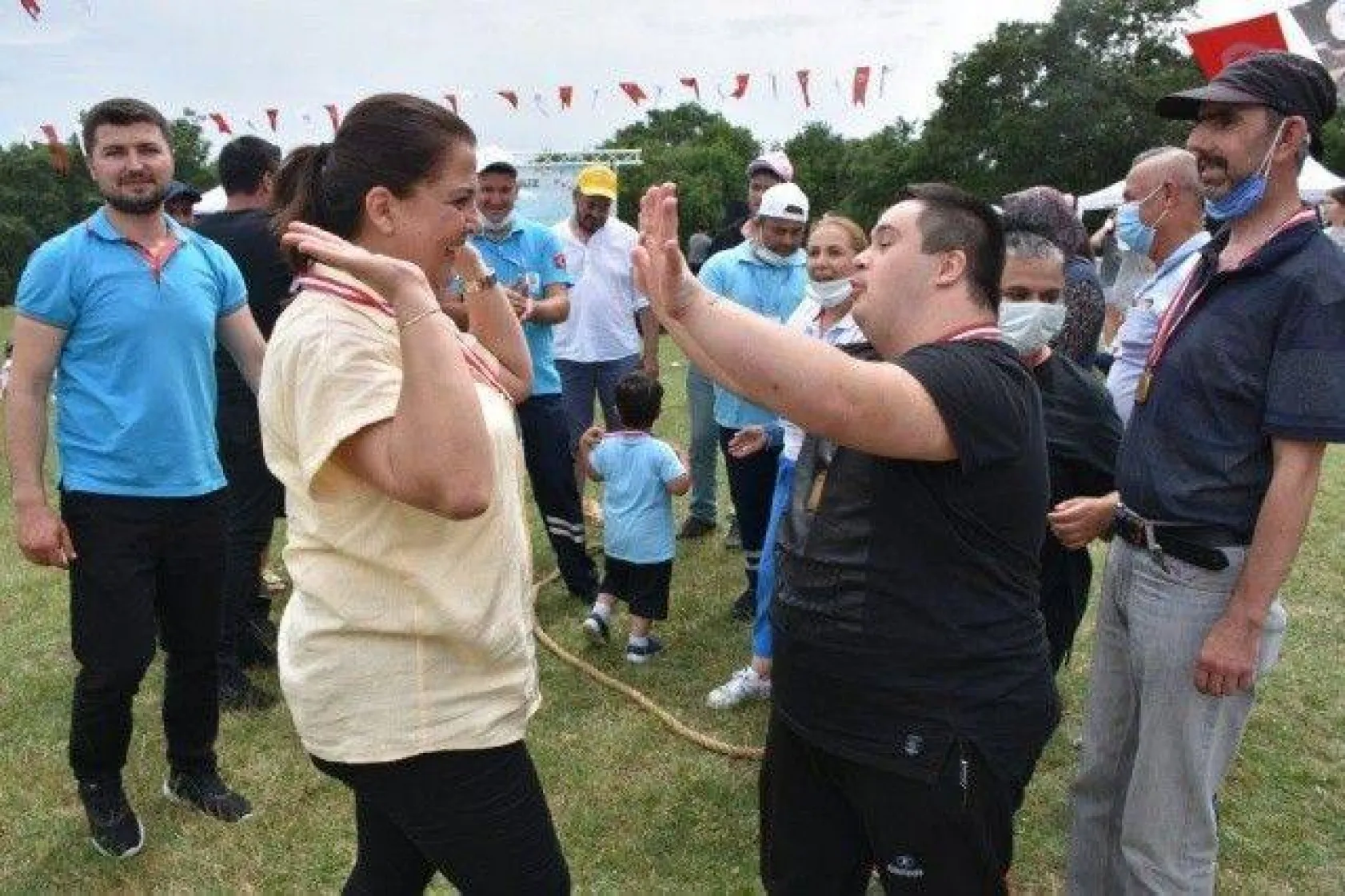 Silivri'de Festival Gibi 'Baba-Çocuk Şenliği'