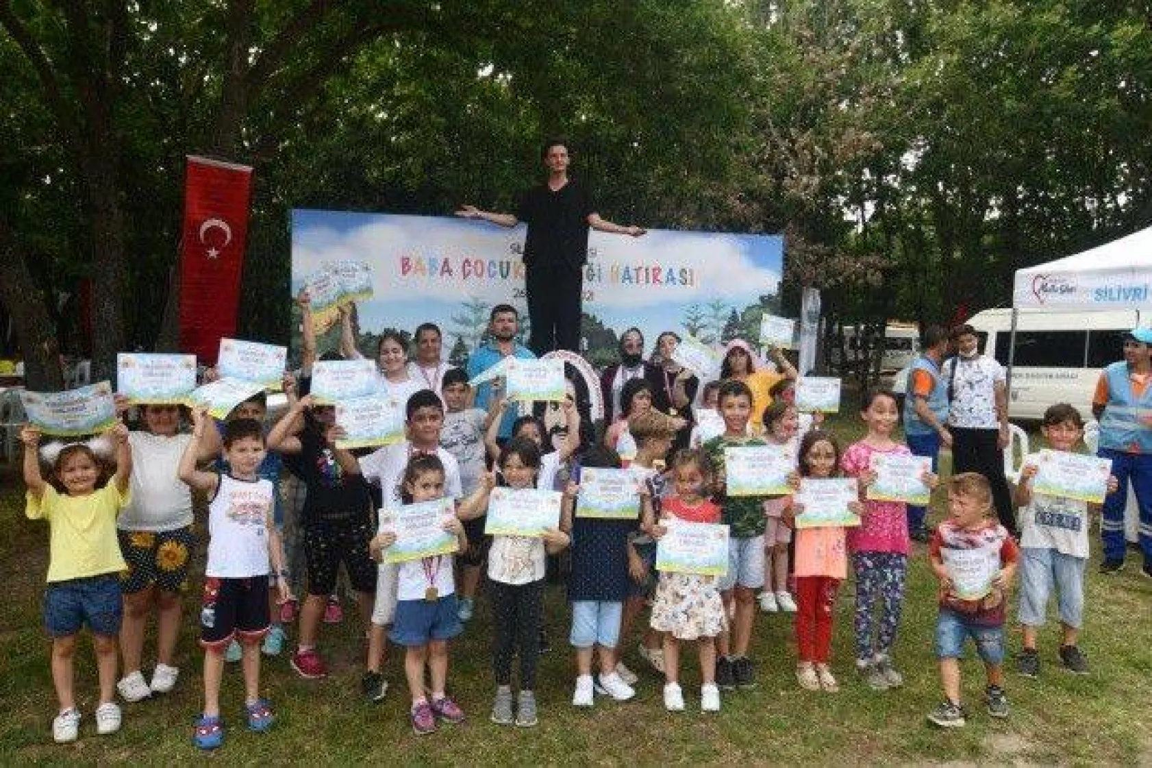 Silivri'de Festival Gibi 'Baba-Çocuk Şenliği'