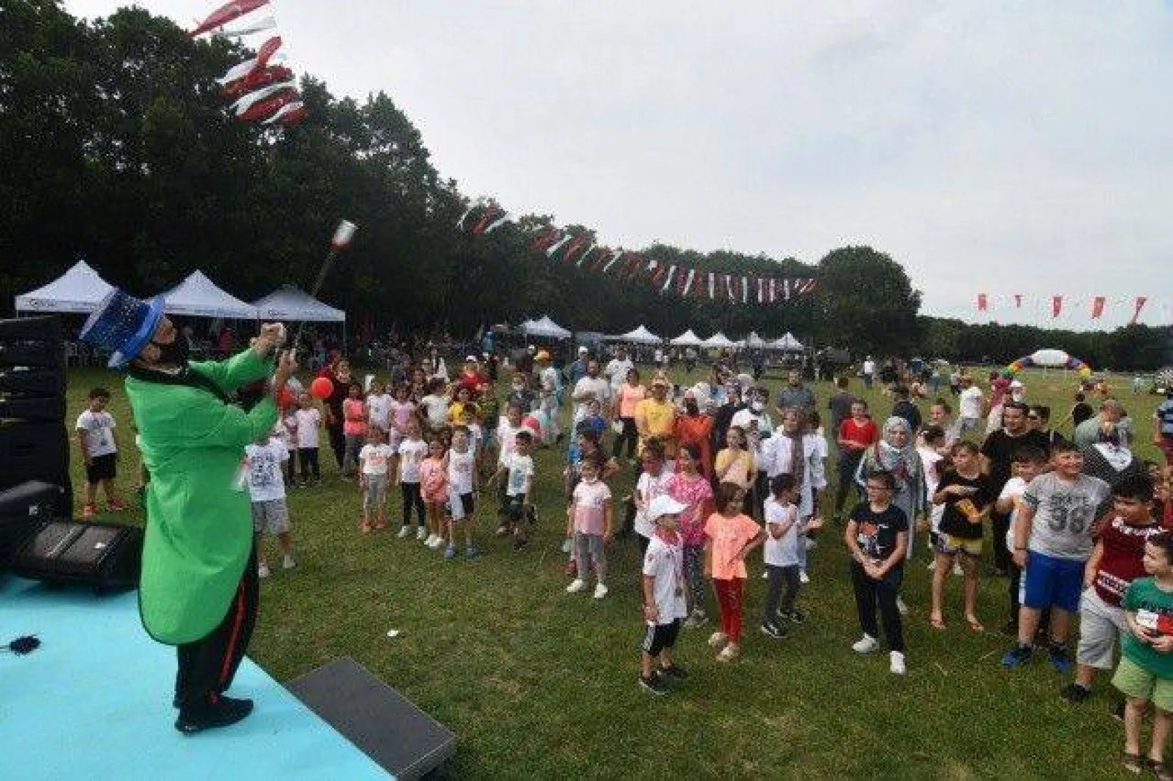 Silivri'de Festival Gibi 'Baba-Çocuk Şenliği'