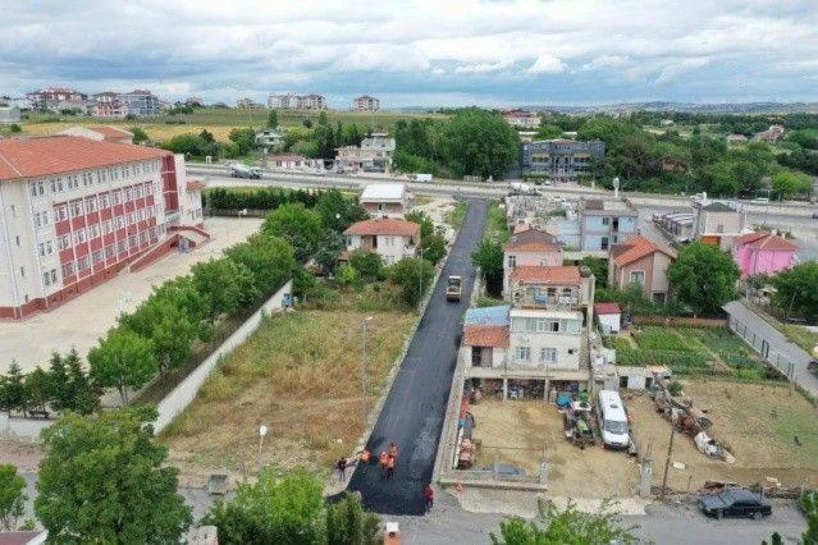 Silivri Belediyesinin Asfalt Mesaisi Devam Ediyor