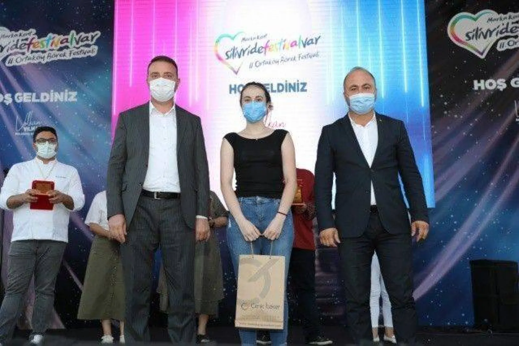 Ortaköy'de Börekler Yarıştı