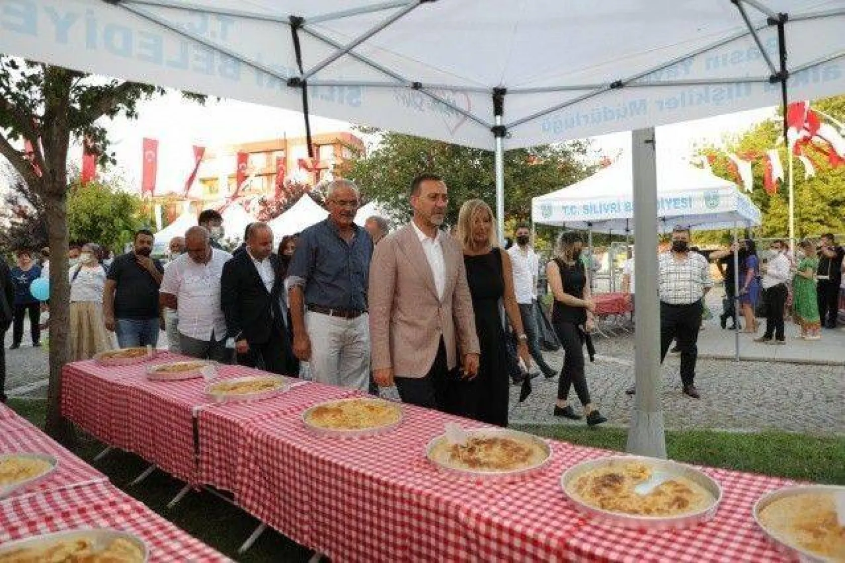 Ortaköy'de Börekler Yarıştı