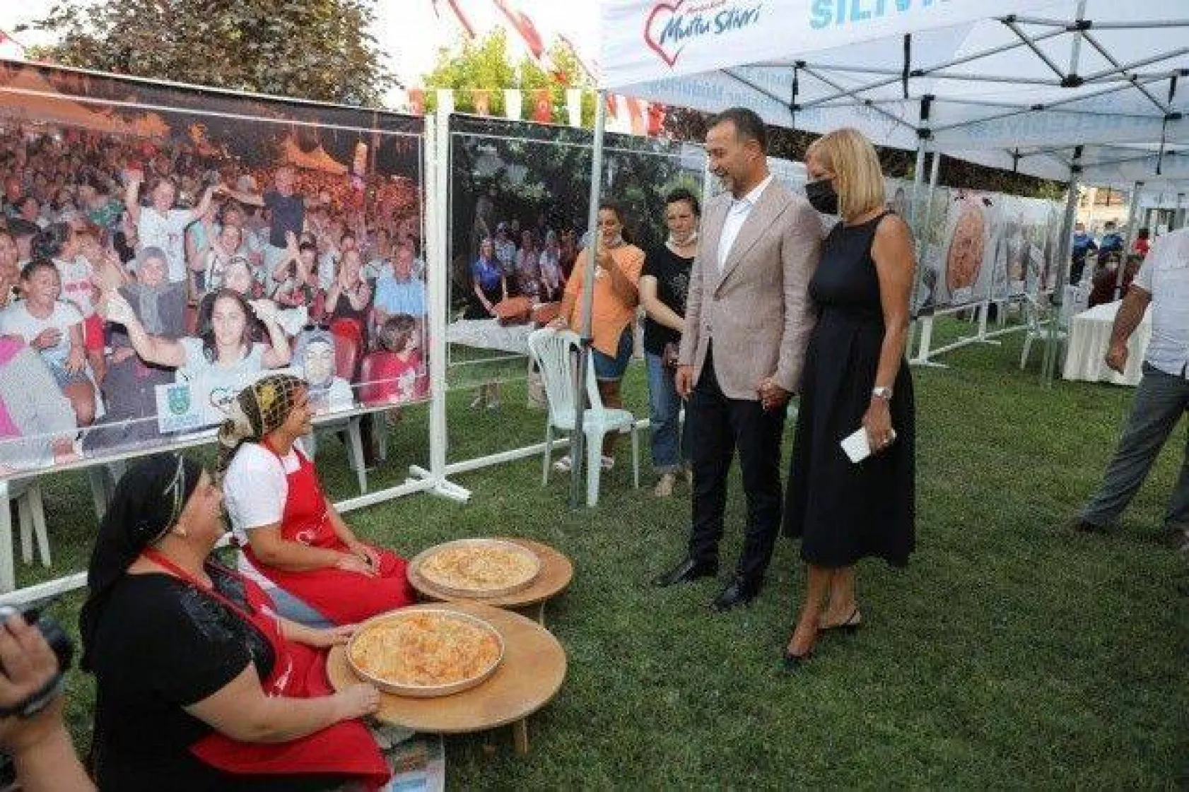 Ortaköy'de Börekler Yarıştı