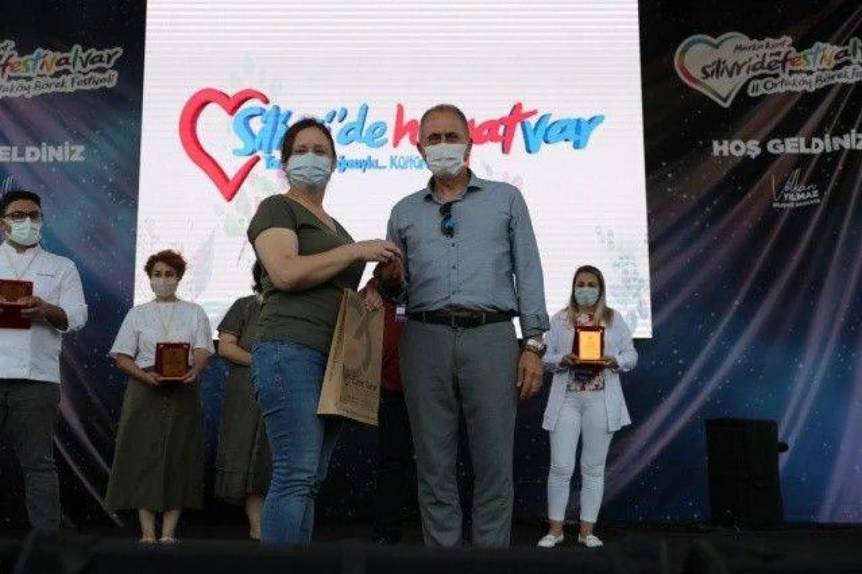 Ortaköy'de Börekler Yarıştı