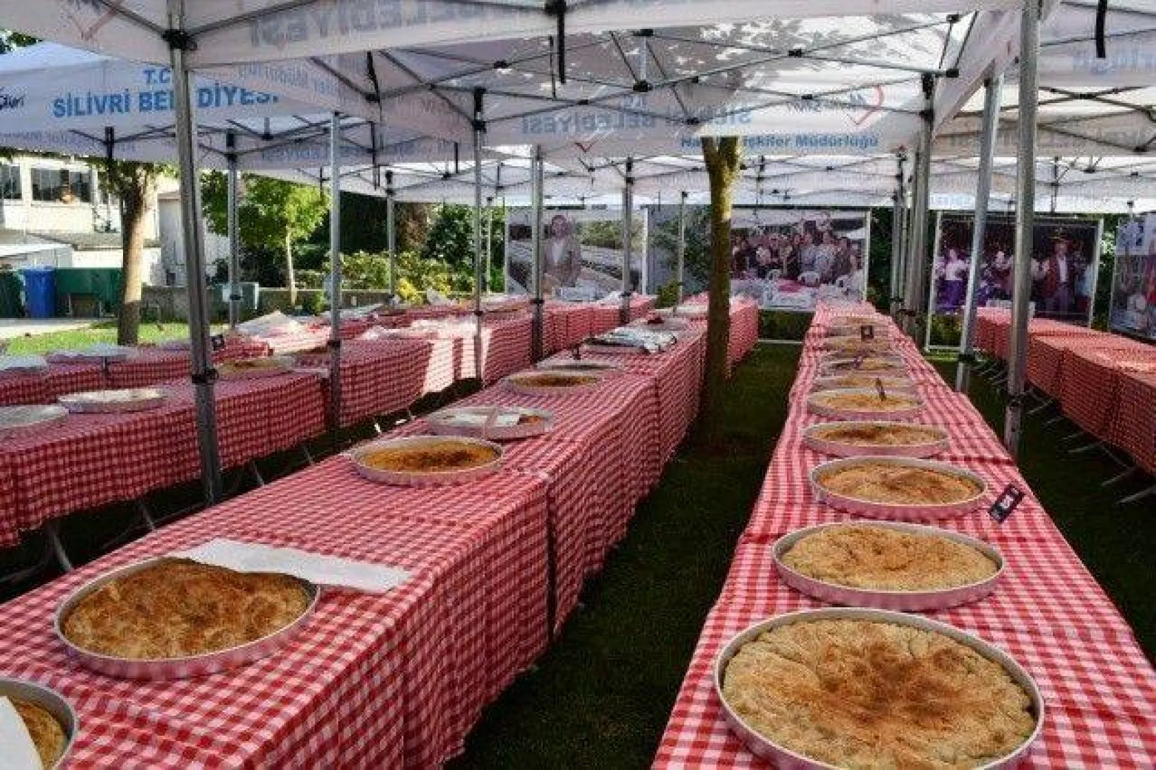 Ortaköy'de Börekler Yarıştı