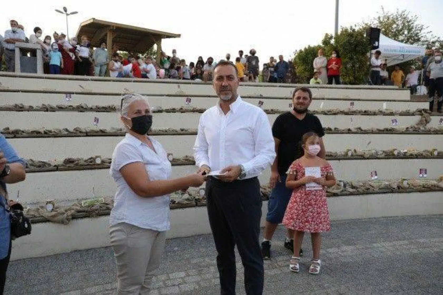 Selimpaşa'nın Kavunları ve Bamyaları Yarıştı