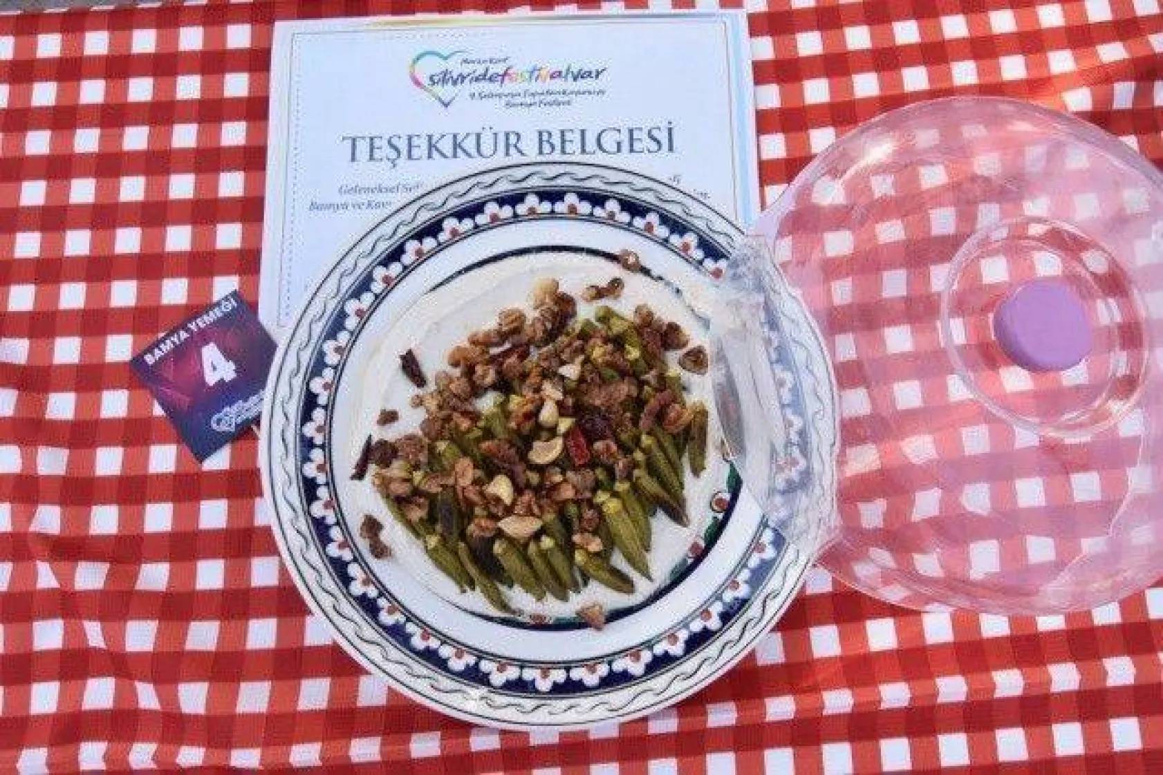 Selimpaşa'nın Kavunları ve Bamyaları Yarıştı