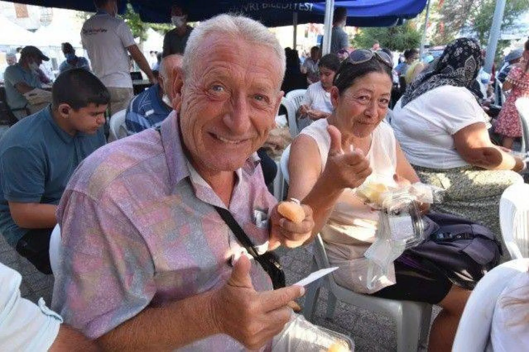 Selimpaşa'nın Kavunları ve Bamyaları Yarıştı