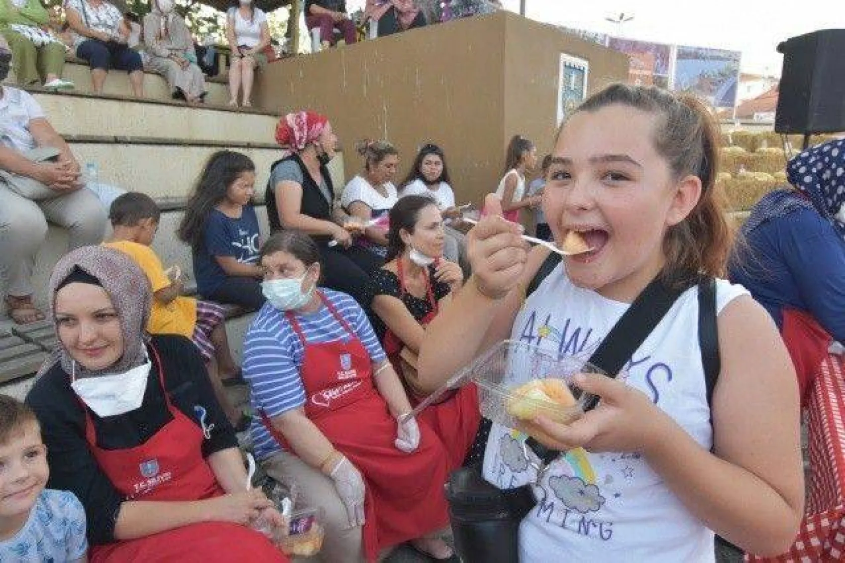 Selimpaşa'nın Kavunları ve Bamyaları Yarıştı