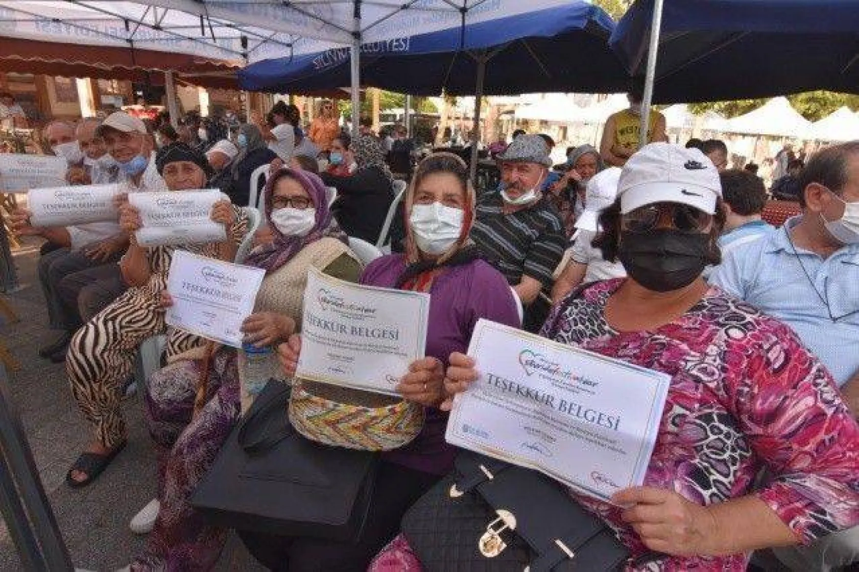 Selimpaşa'nın Kavunları ve Bamyaları Yarıştı