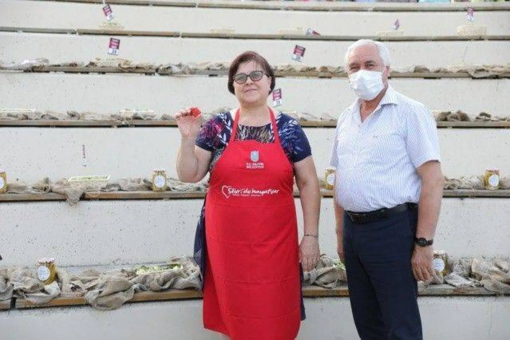 Selimpaşa'nın Kavunları ve Bamyaları Yarıştı