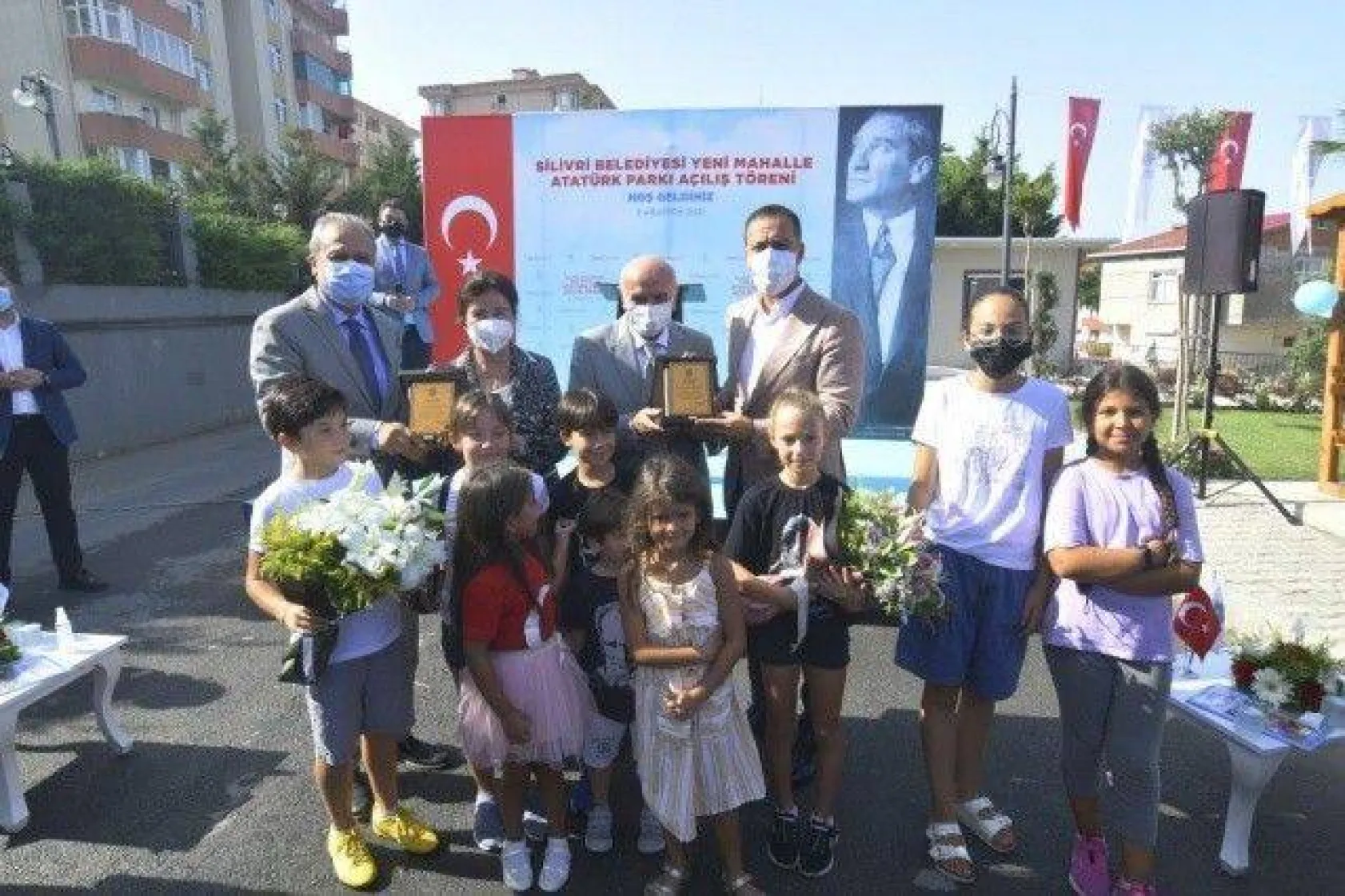 Atatürk Parkı Törenle Hizmete Açıldı