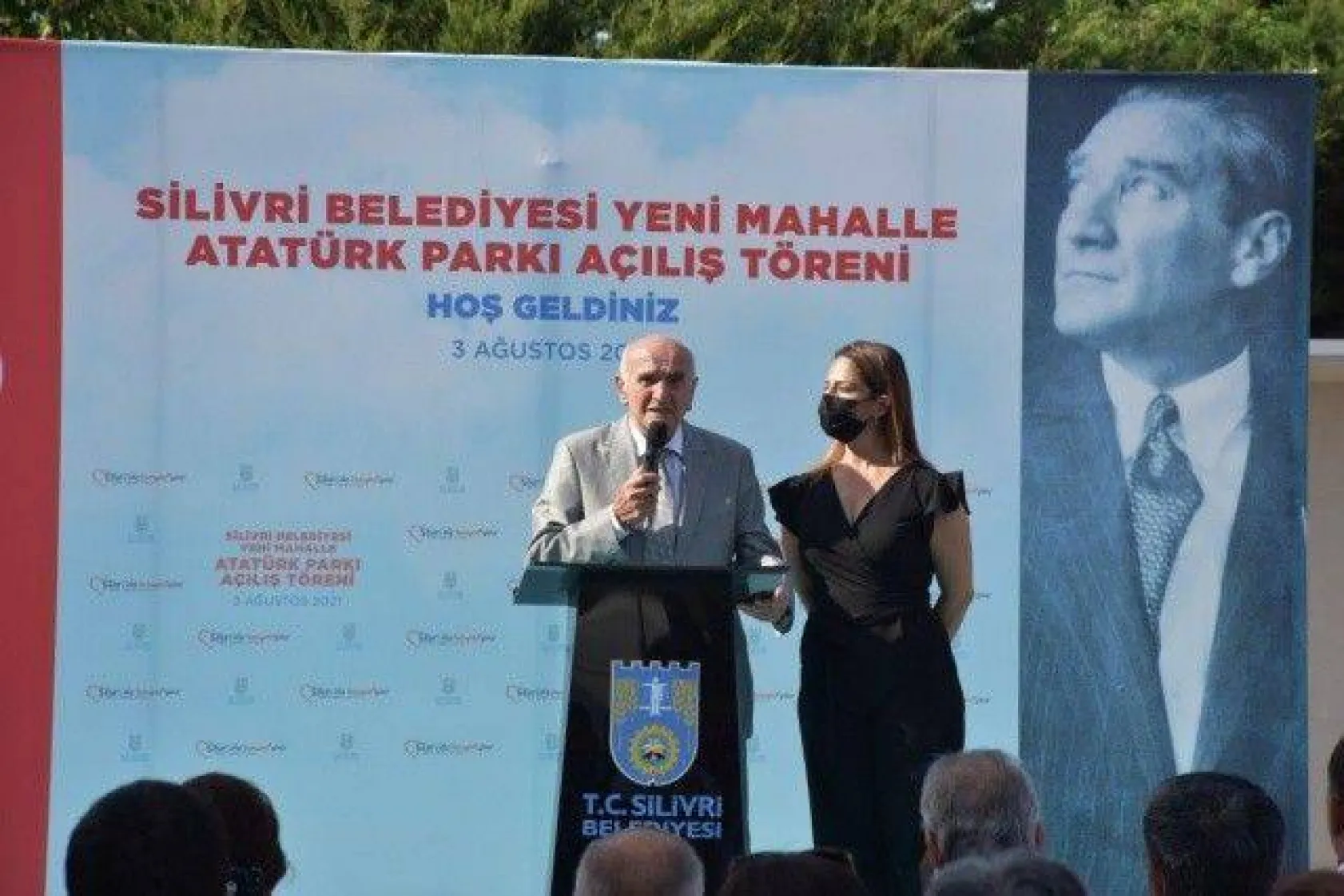 Atatürk Parkı Törenle Hizmete Açıldı