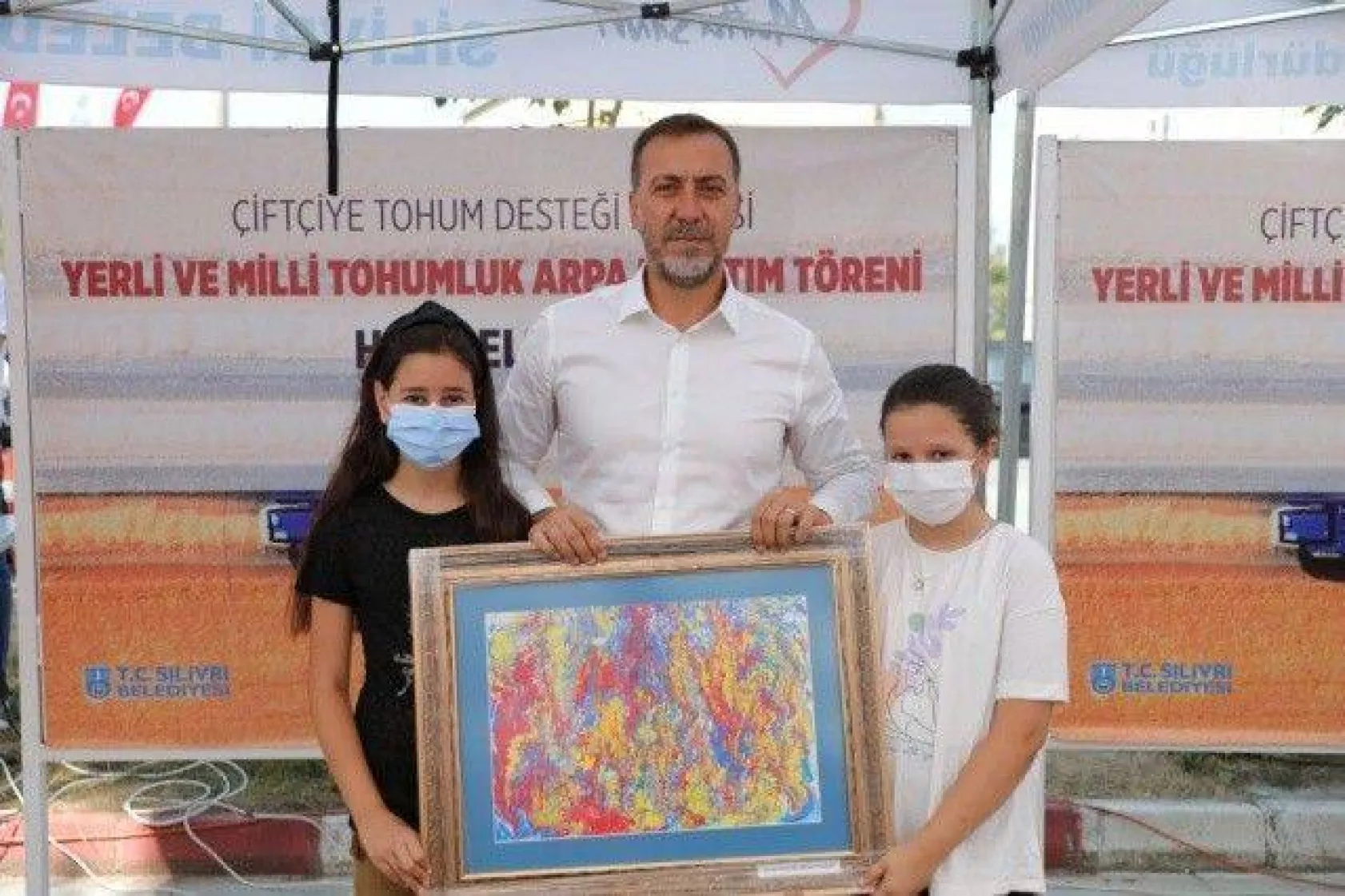 Beycilerli Çiftçiler Tohumluk Arpa Sevinci Yaşadı