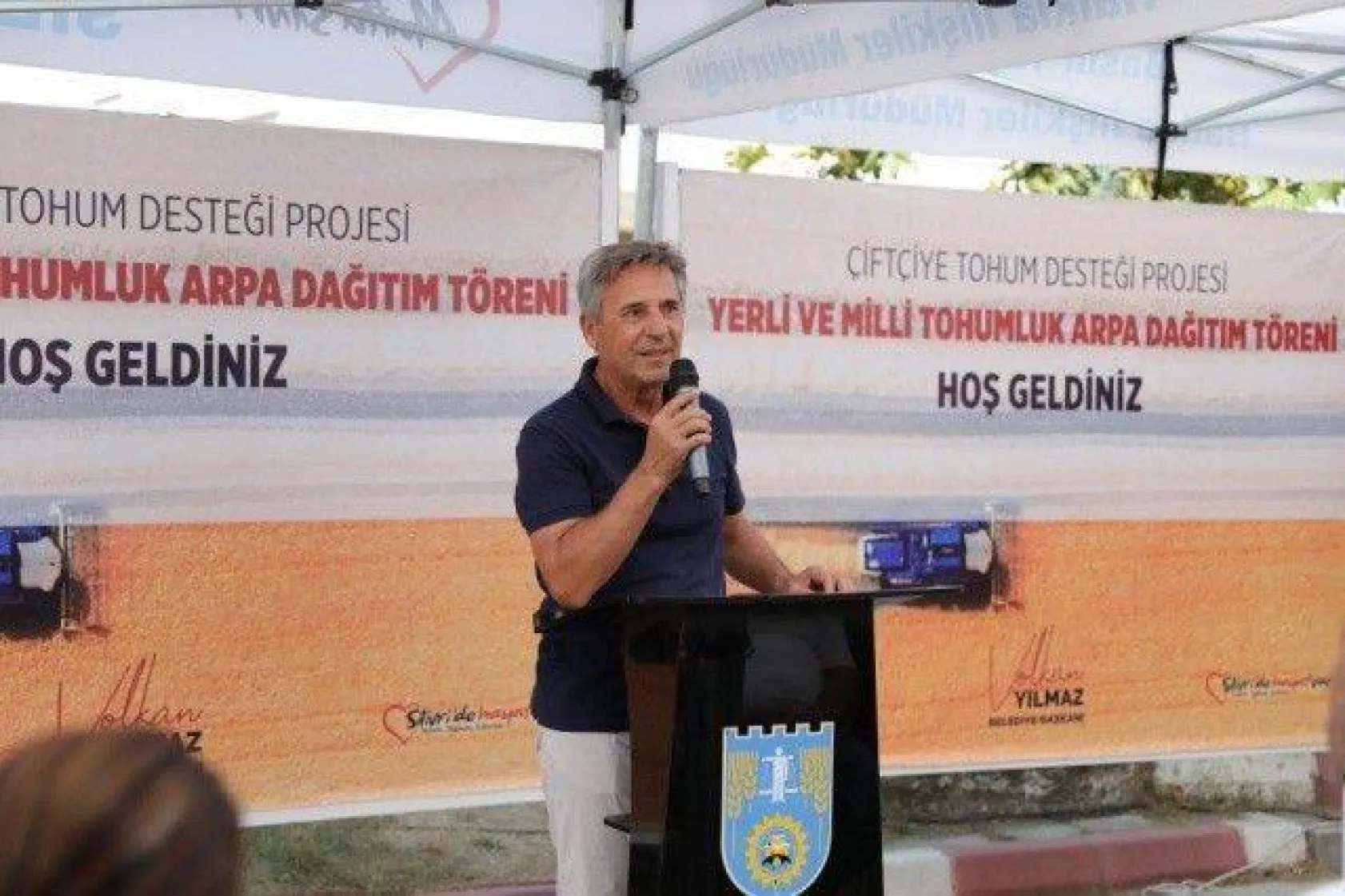 Beycilerli Çiftçiler Tohumluk Arpa Sevinci Yaşadı