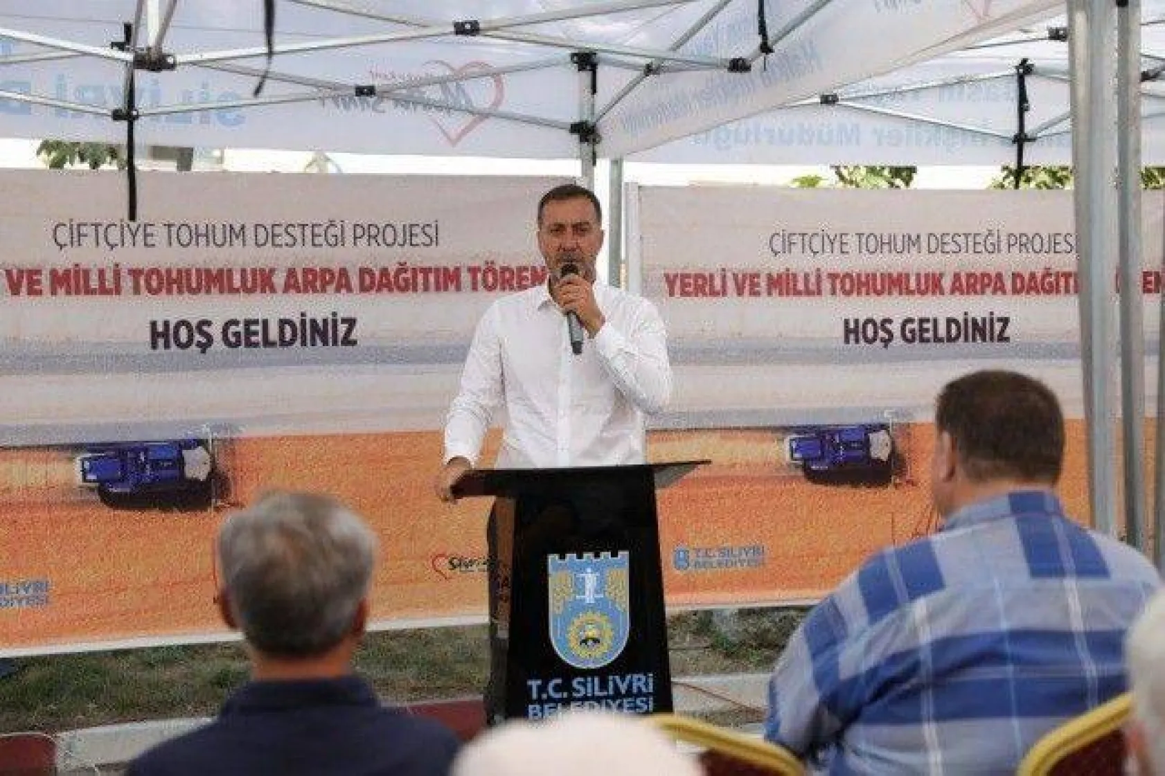 Beycilerli Çiftçiler Tohumluk Arpa Sevinci Yaşadı